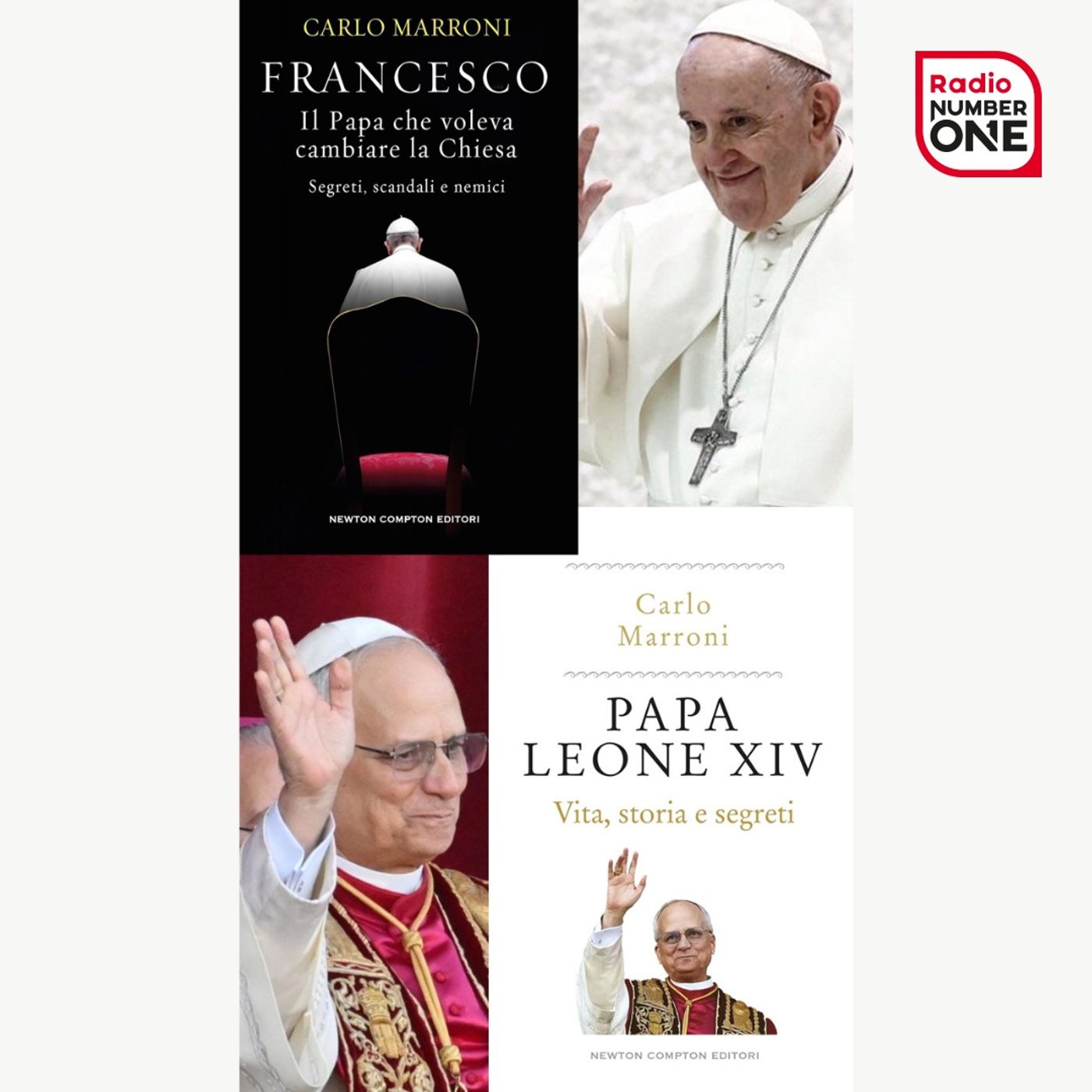 Carlo Marroni: autore di due libri dedicati a Papa Francesco e a Papa Leone XIV