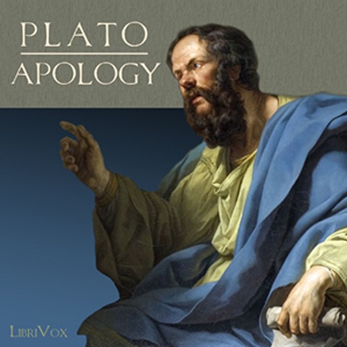 Apology of Socrates by Plato. cover art
