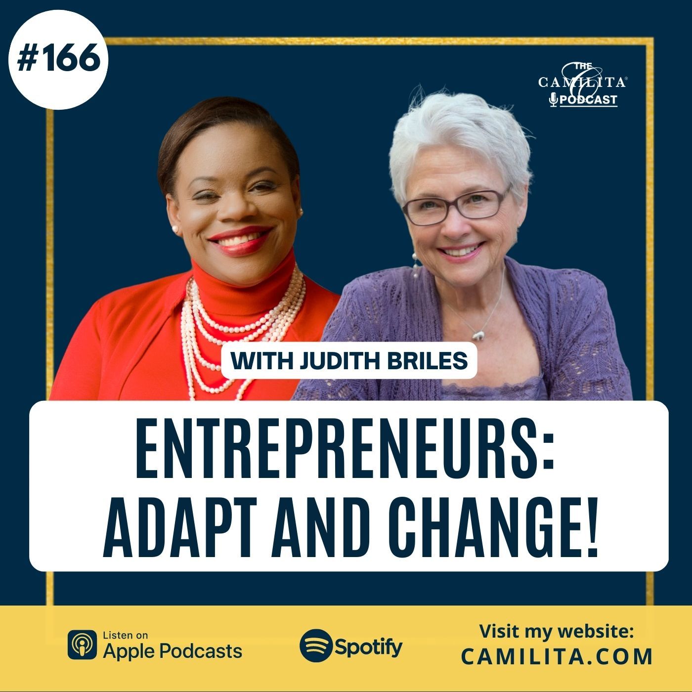 166: Judith Briles | Entrepreneurs: Adapt and Change!