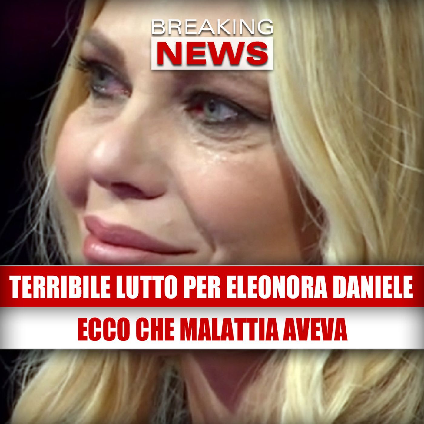 Terribile lutto per Eleonora Daniele: ecco che malattia aveva la persona a lei più cara