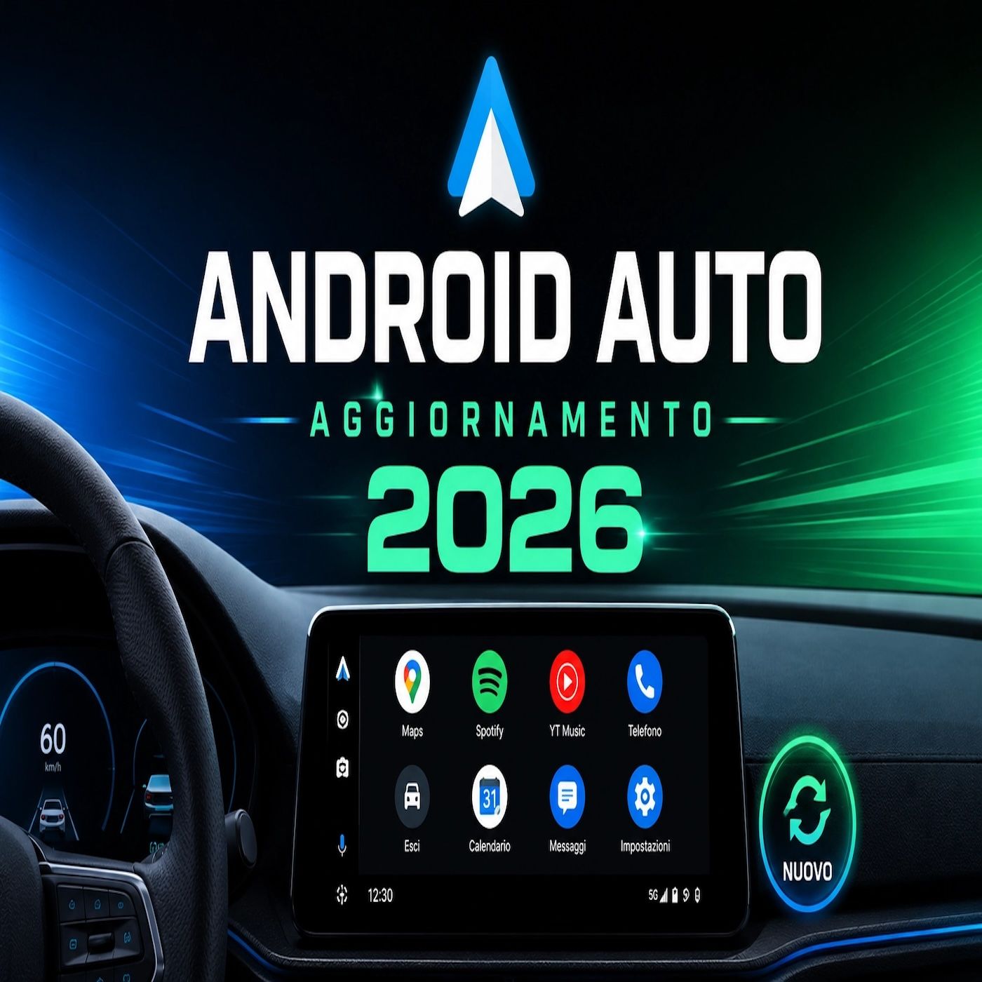 Android Auto aggiornamento 2026- nuova interfaccia, Gemini e video in Full HD episode artwork