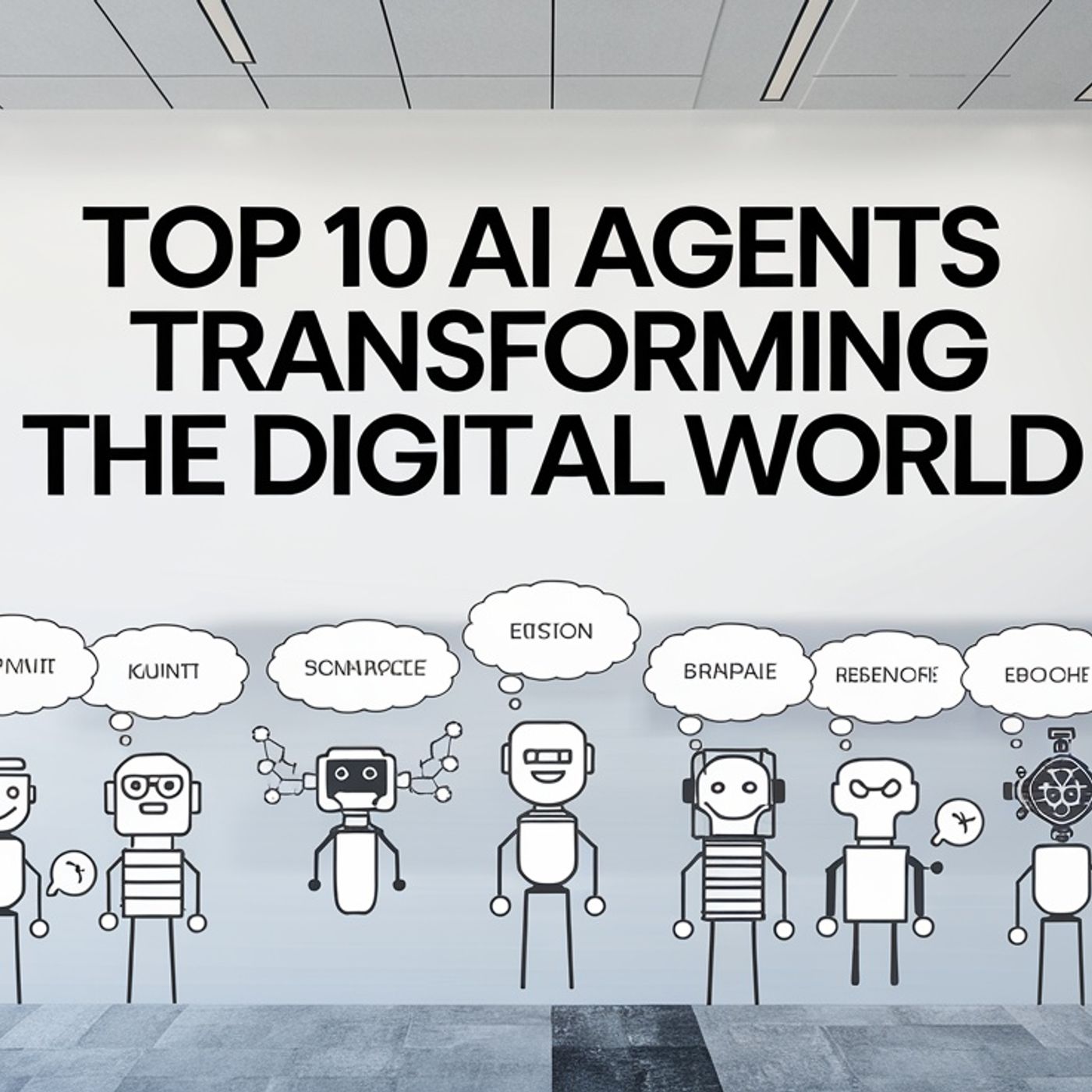 Top 10 AI Agents Transforming the Digital World