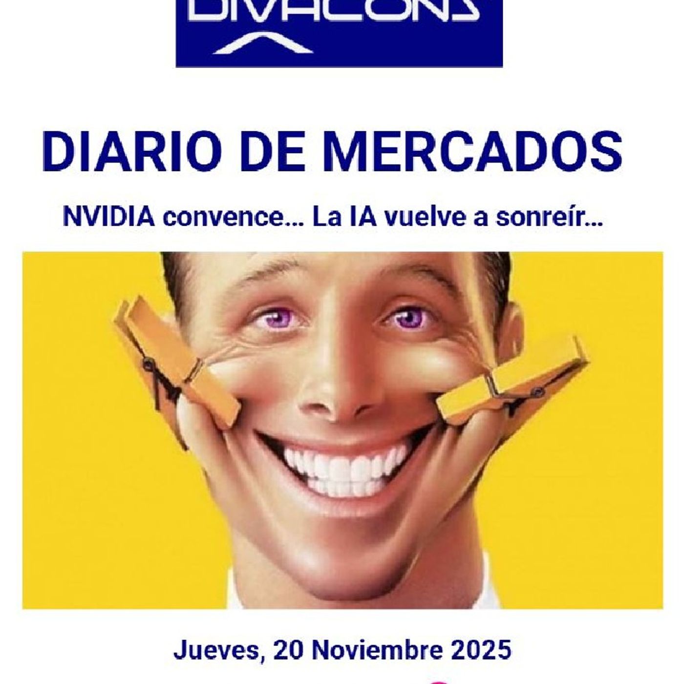 PODCAST en abierto DIARIO DE MERCADOS Jueves 20 Nov 2025