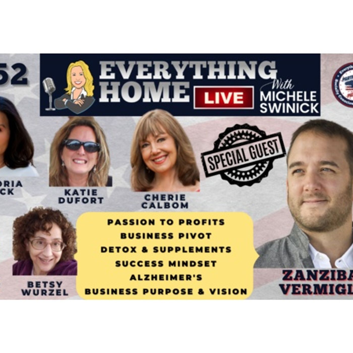 252: Passion & Profits, Biz Pivot, Detox, Mindset, Alzheimer's, Business Purpose episode artwork