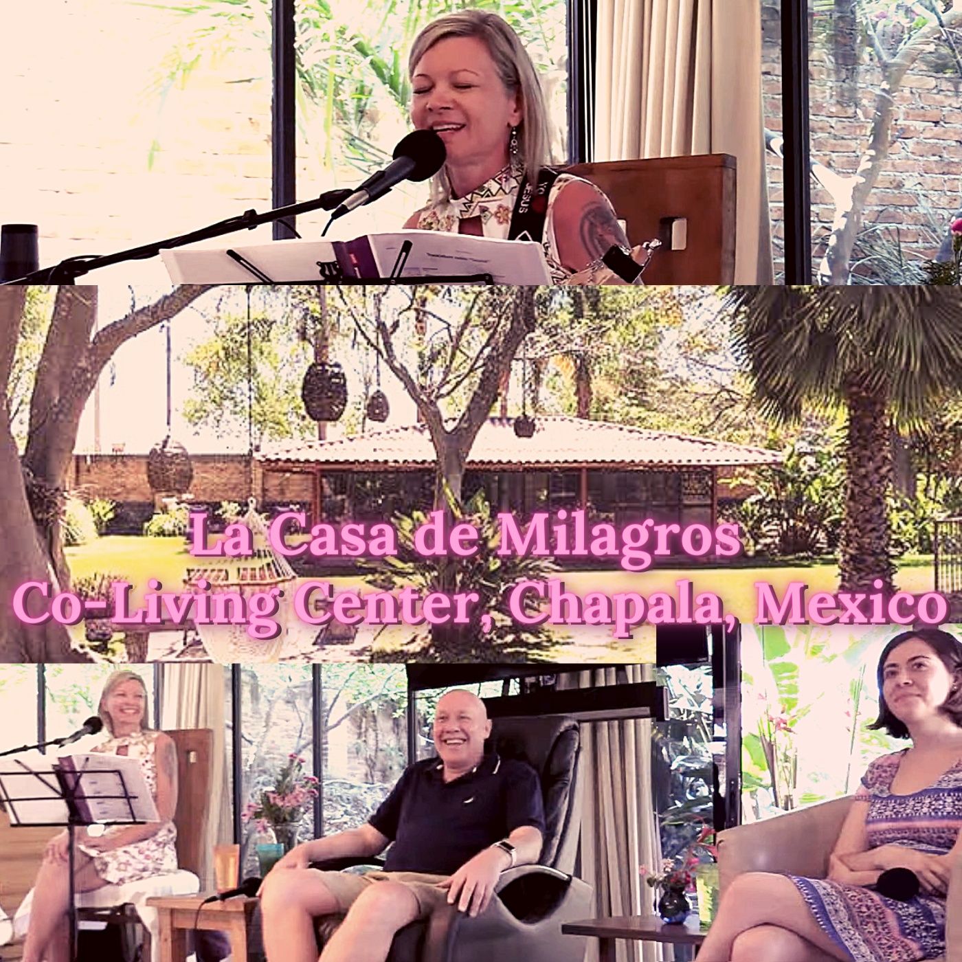 April 28th - ACIM Talk & Live Music at "La Casa de Milagros" Co-Living Center with David Hoffmeister & Svava episode artwork