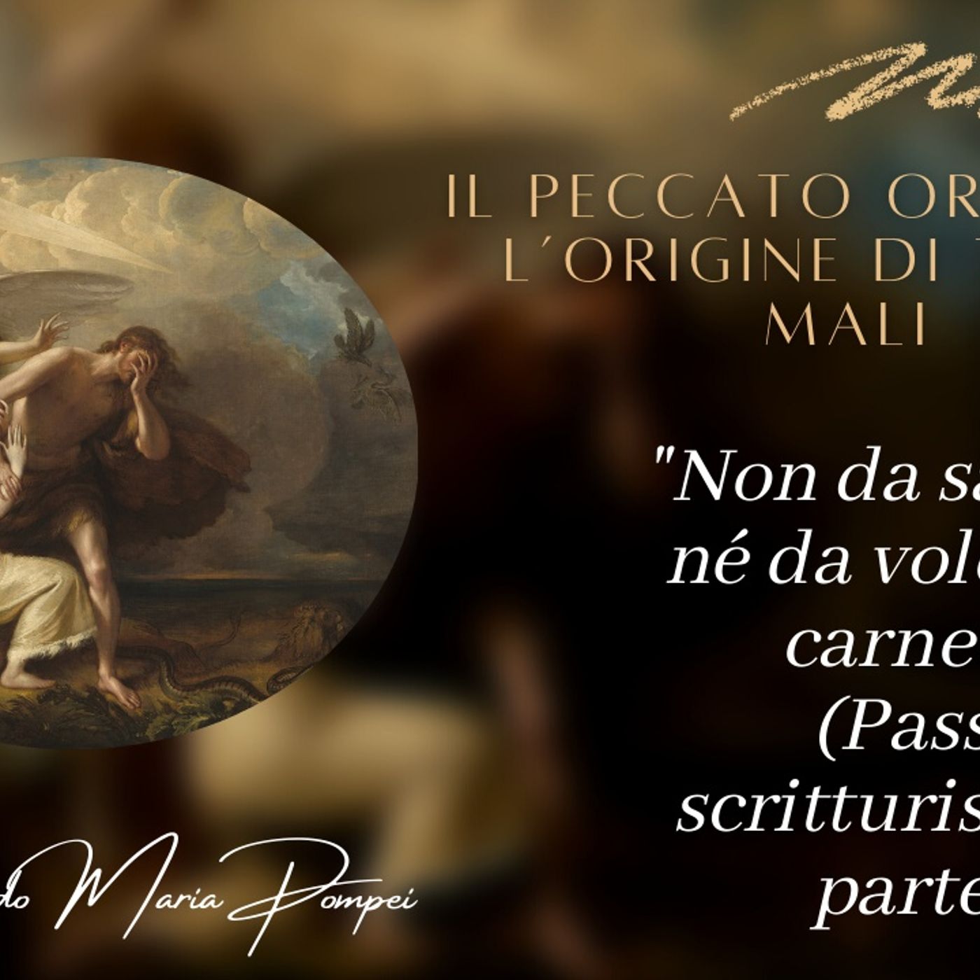 "Non da sangui, né da volere di carne..."