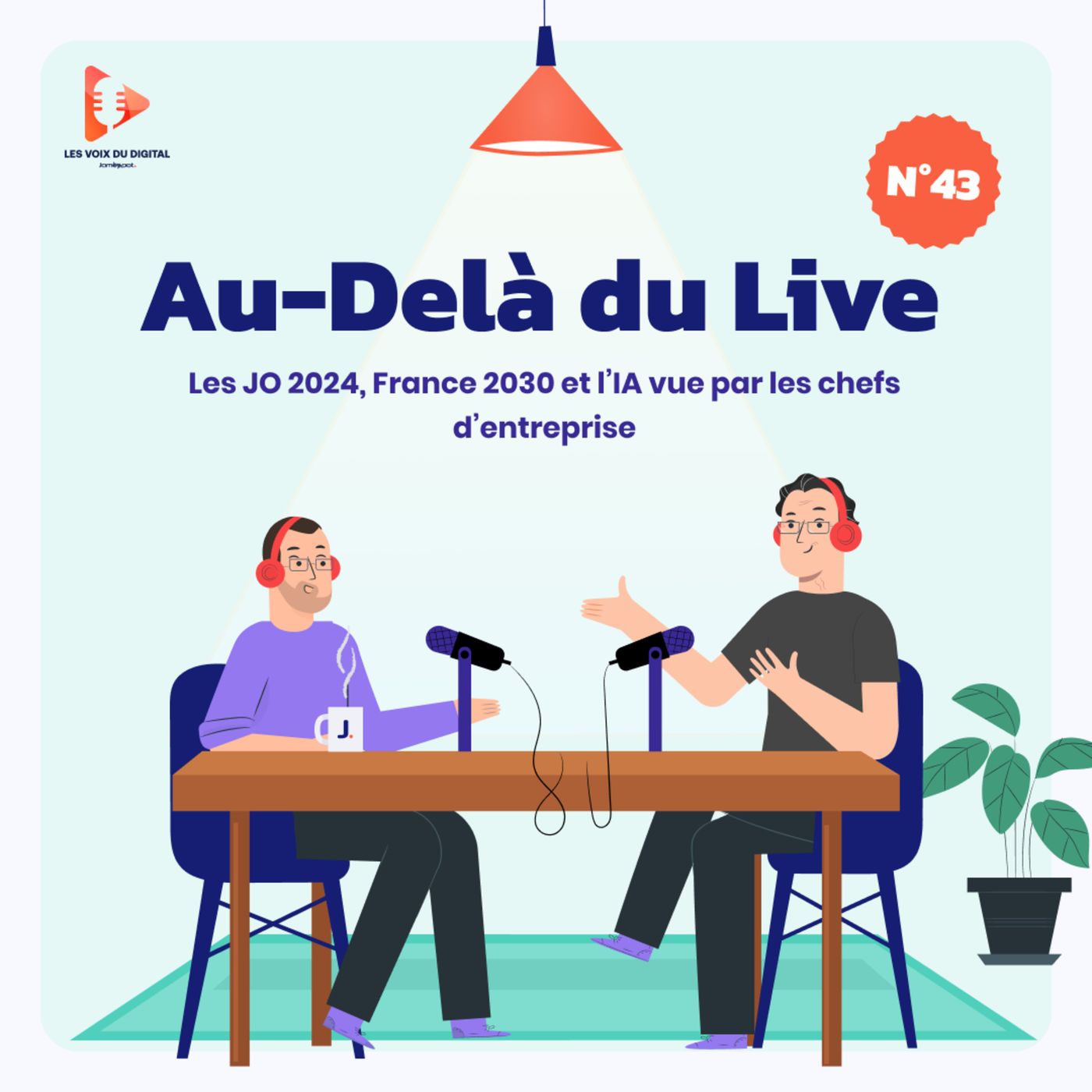 [ADDL] N°43 : Les JO 2024, France 20230 et l'IA vue par les chefs d'entreprise episode artwork