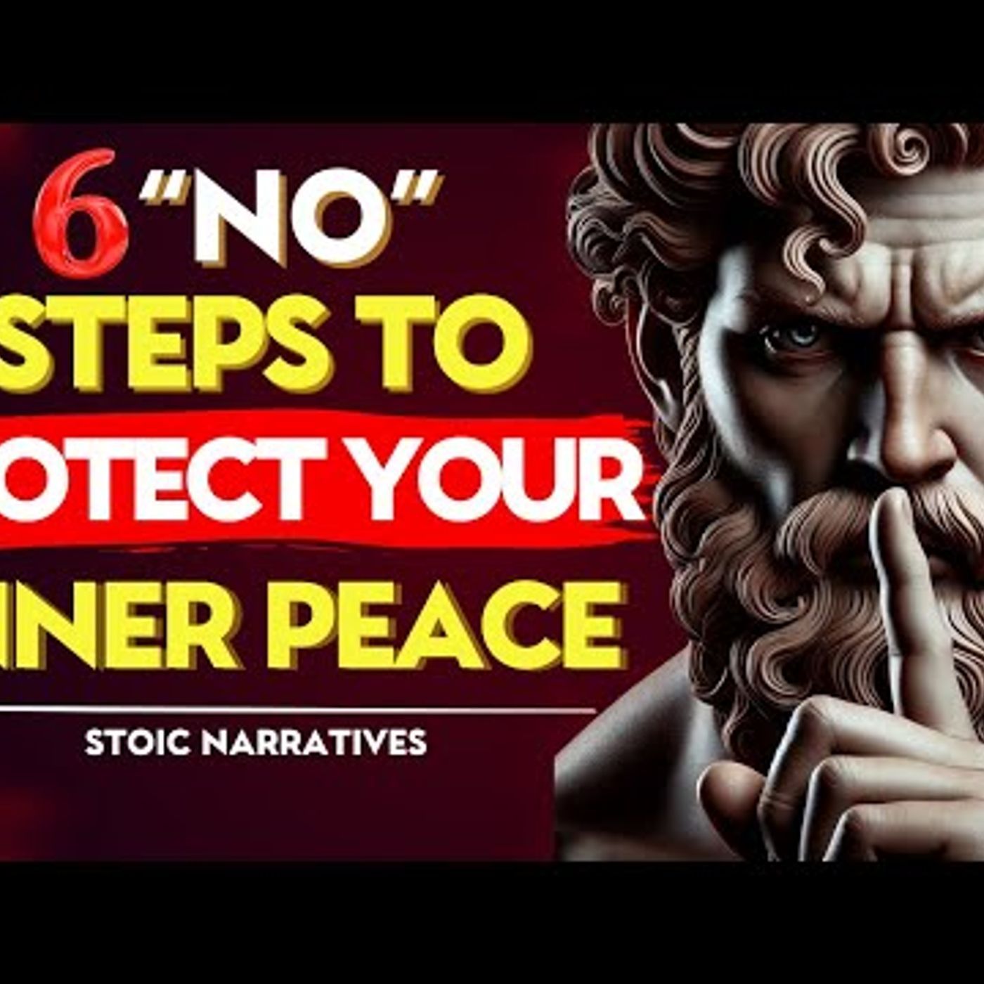 ESSENTIAL_ Say 'NO' to Protect YOUR PEACE _ Stoic Philosophy episode artwork