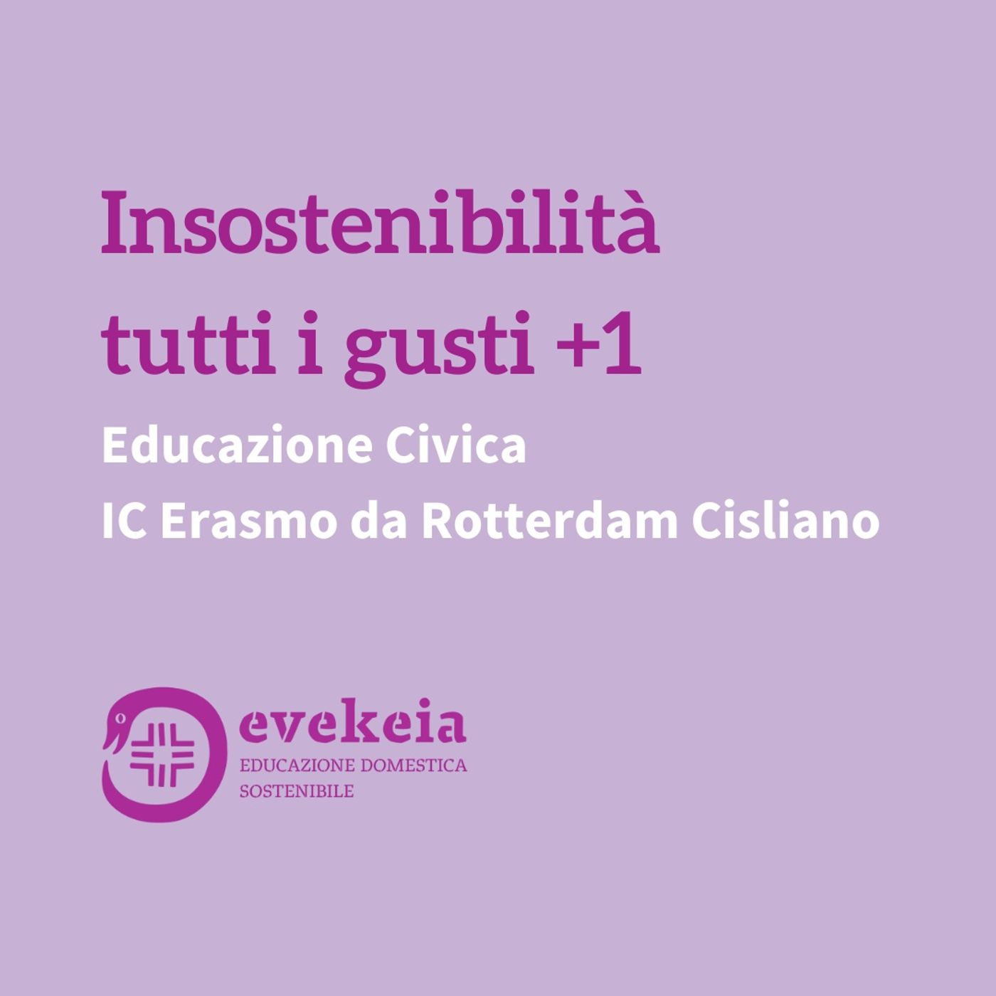 Una scommessa educativa