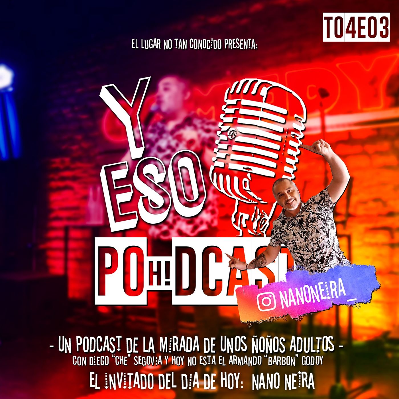 #EP 128 entrevistando al Nano neira poh episode artwork