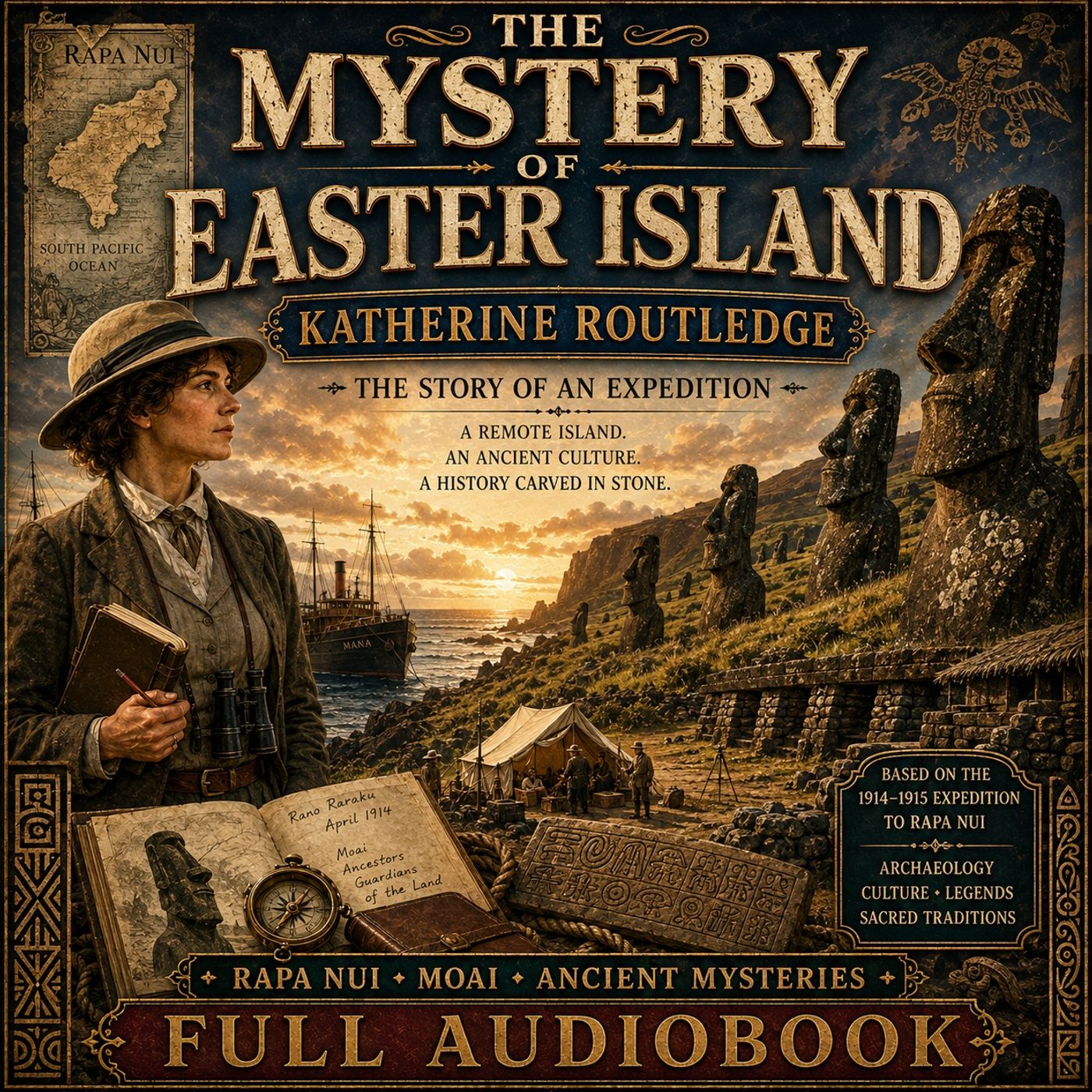 The Mystery of Easter Island by Katherine Routledge | Rapa Nui, Moai & Lost History | Full Audiobook Part 1 episode artwork