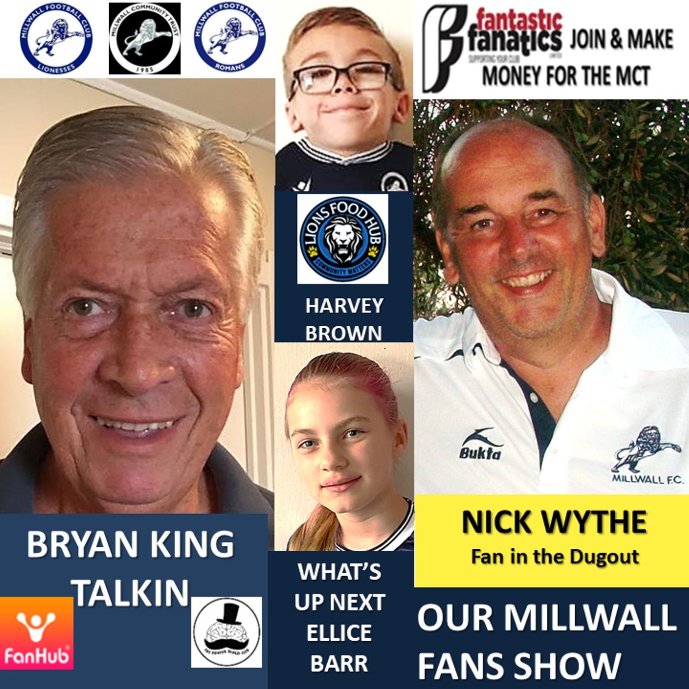 OUR MILLWALL FAN SHOW Sponsored by Dean Wilson Family Funeral Directors 12/08/22 episode artwork