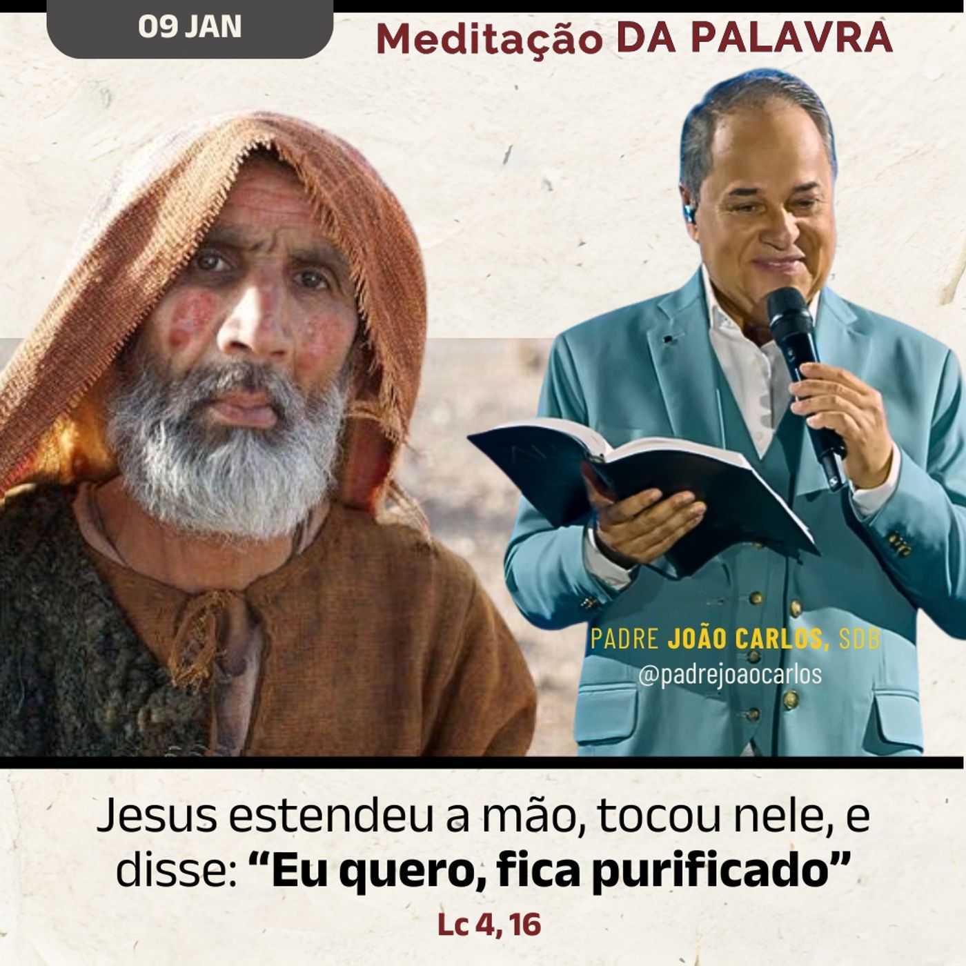 09 de JANEIRO - Meditação da Palavra do Senhor