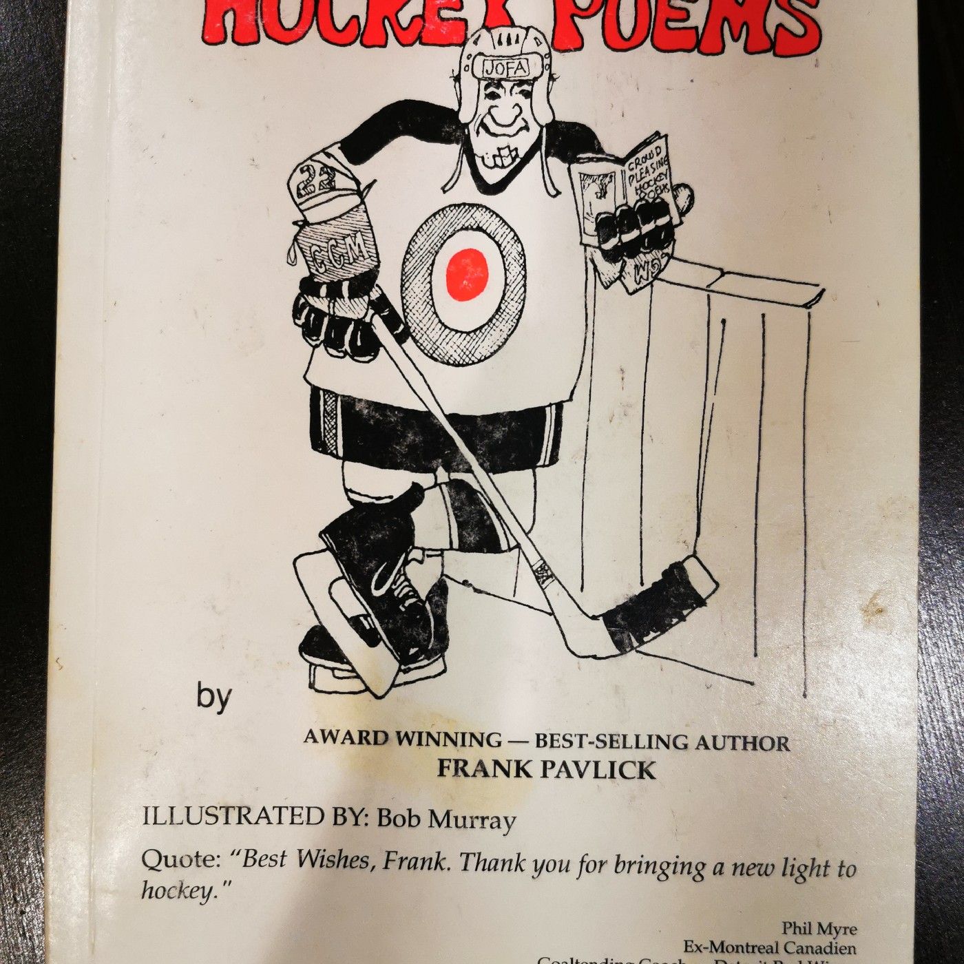 Crowd Pleasing Hockey Poems