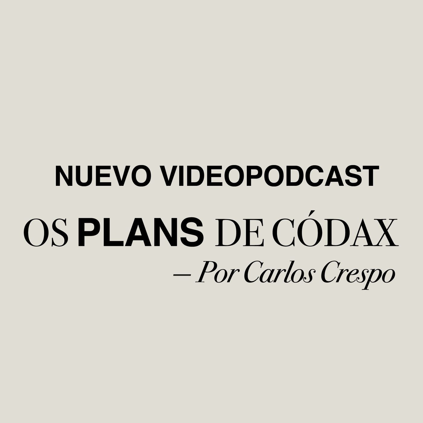 Os Plans de Códax