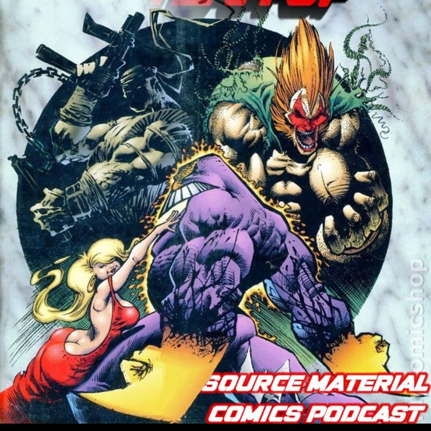 Source Material #308 - Super Blog Team-Up - Darker Image #1 (Image, 1993)