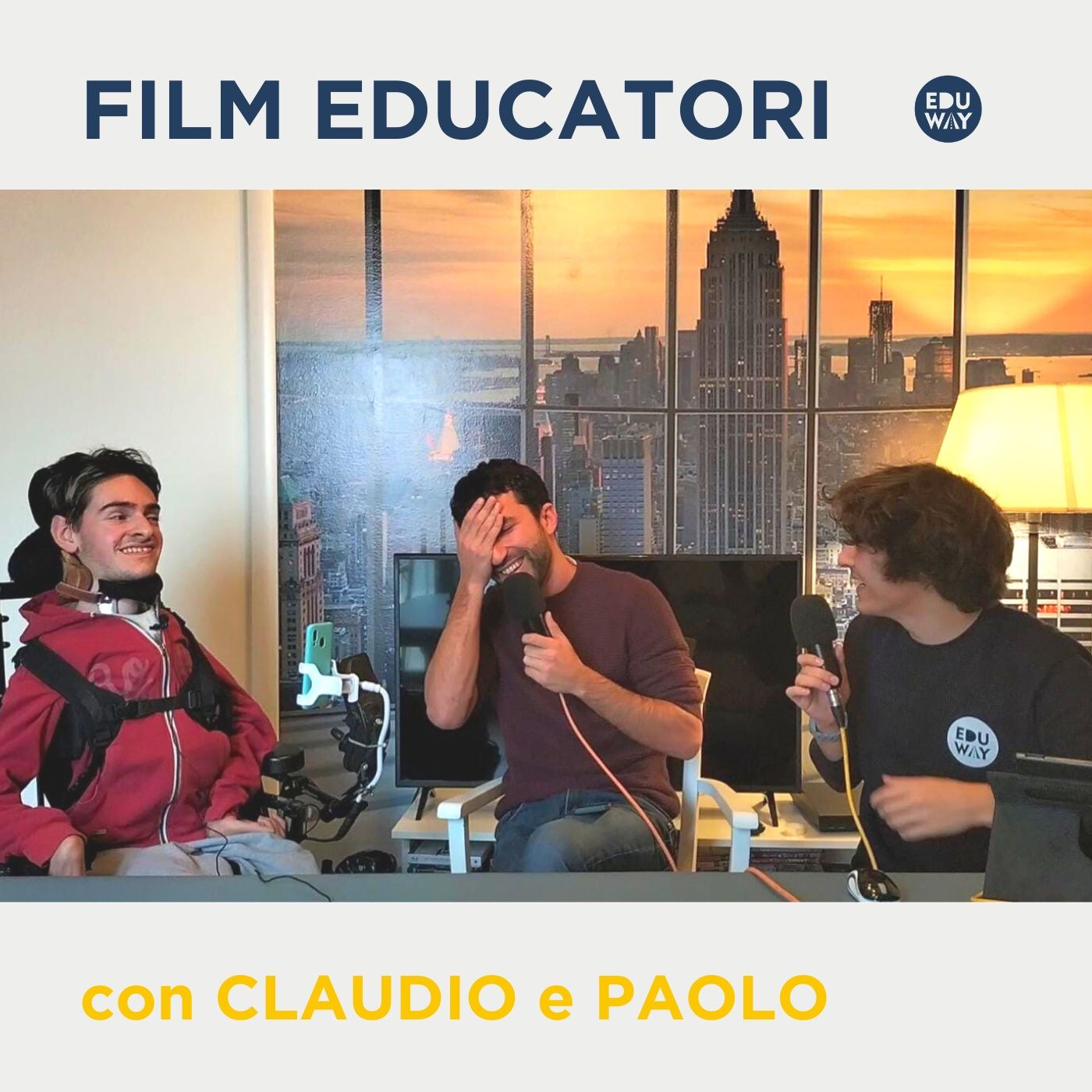 Film educatori con Claudio e Paolo