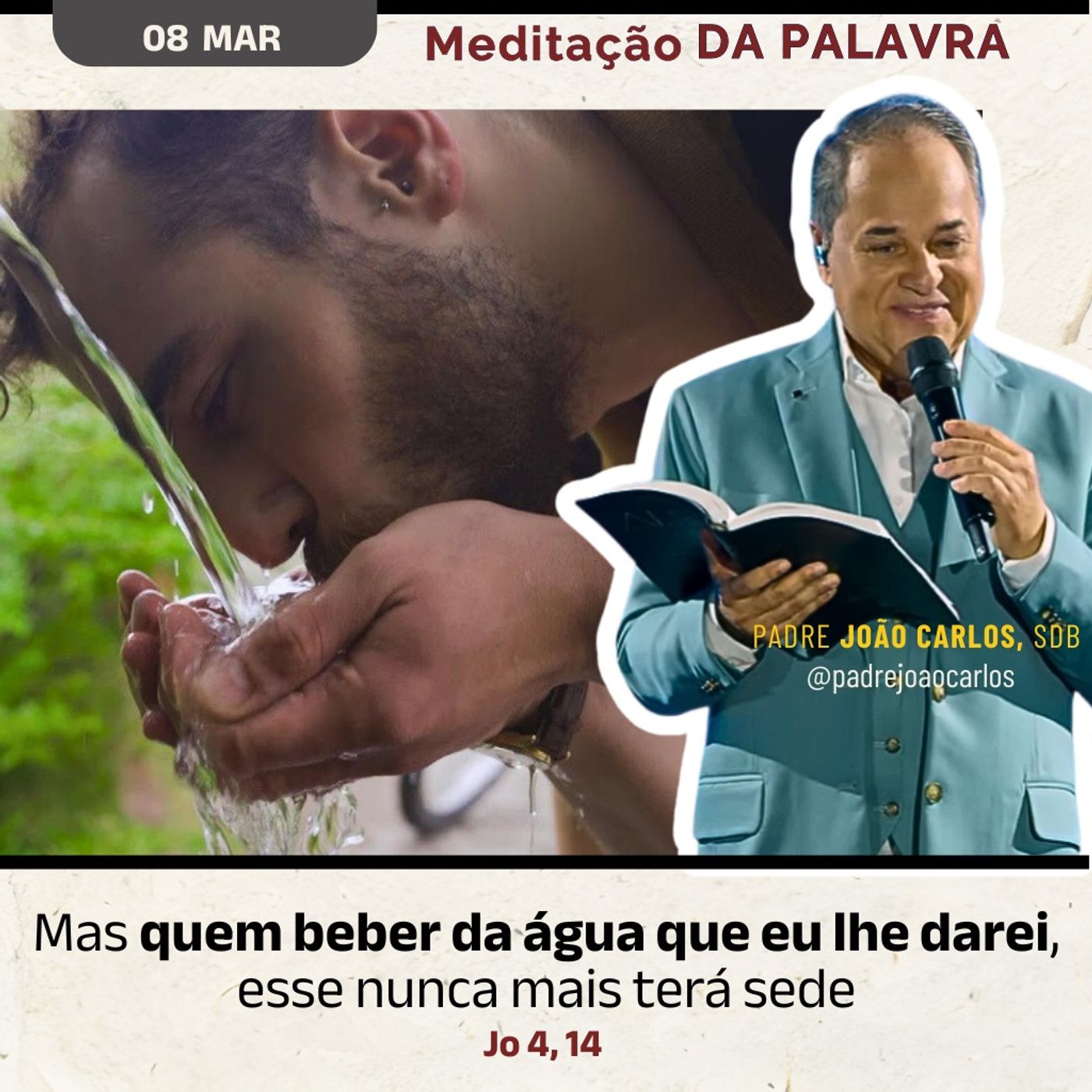 08 de março - Meditação da Palavra do Senhor 08 de março - Meditação da Palavra do Senhor