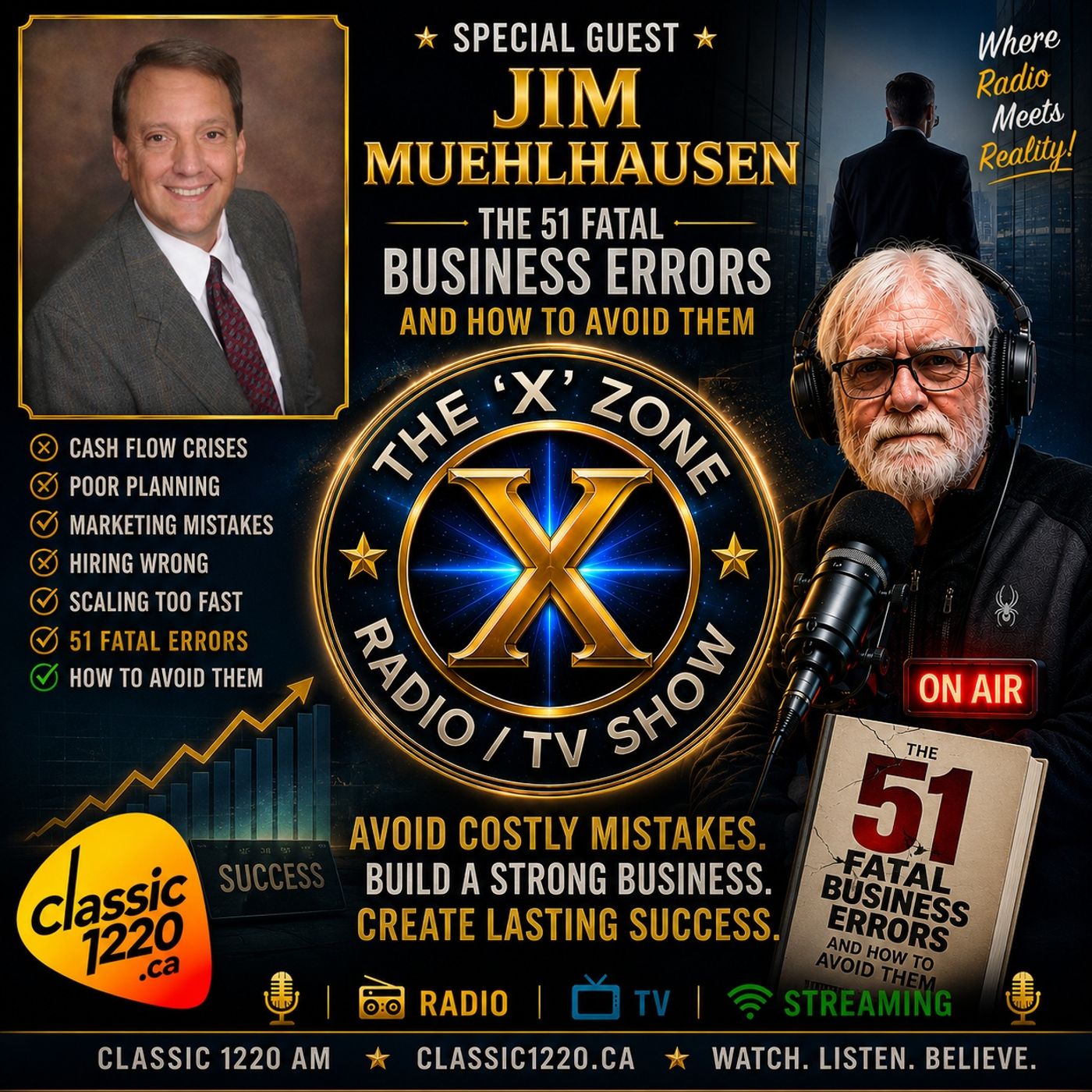 Rob McConnell Interviews - JIM MUEHLHAUSEN - The 51 Fatal Business Errors and How To Avoid Them