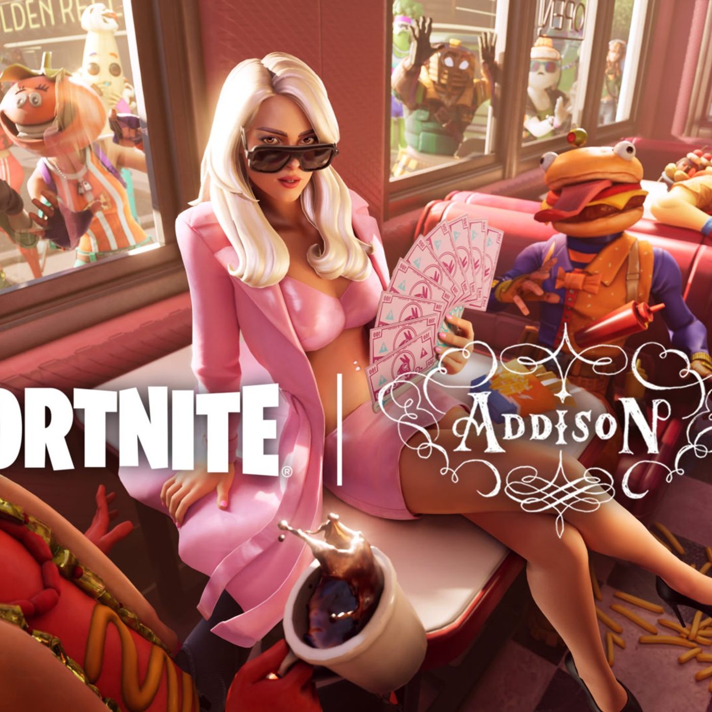 Addison Rae joins ‘Fortnite’ with ‘Fame Is A Gun’-inspired collab