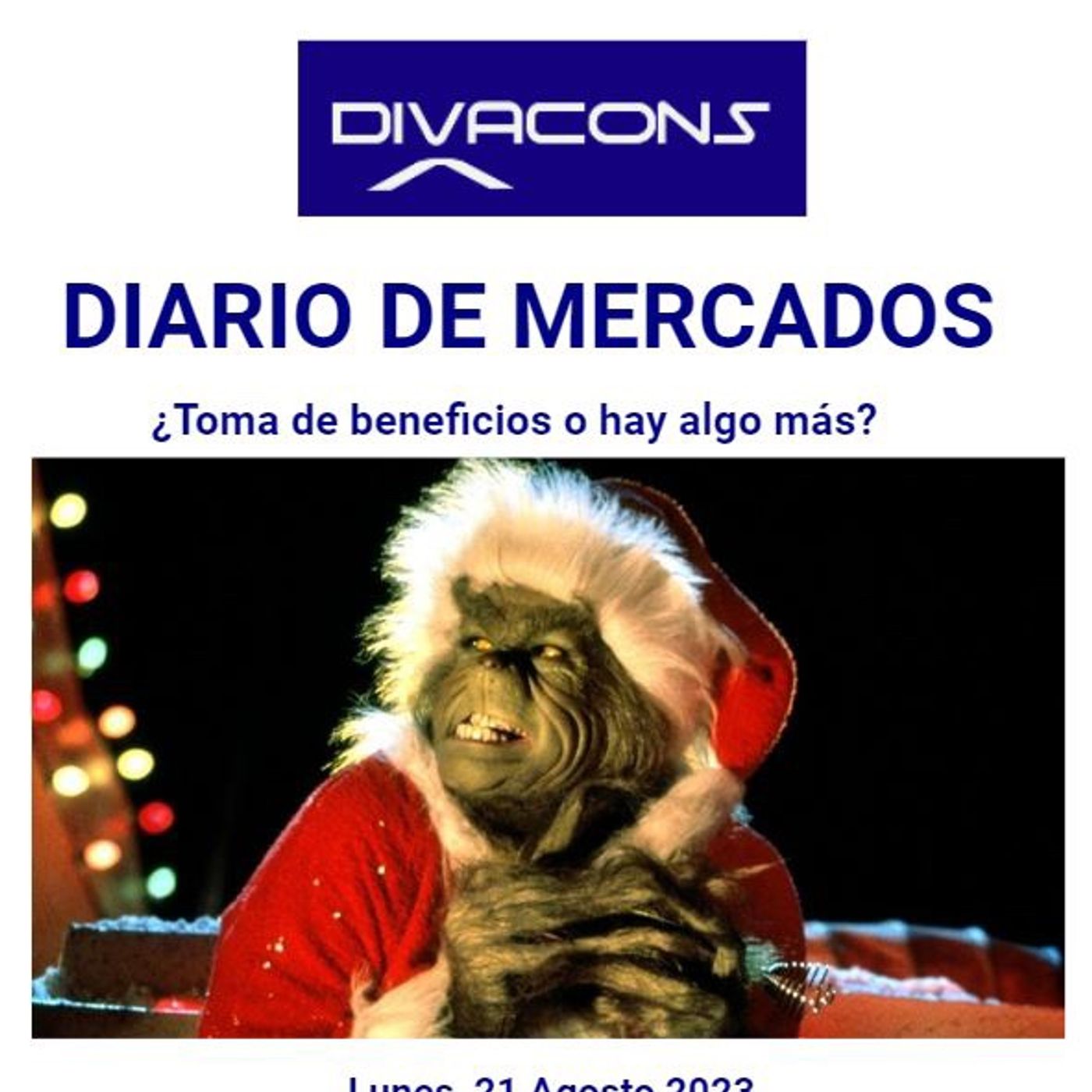 PODCAST DIARIO DE MERCADOSLunes 21 Agosto episode artwork