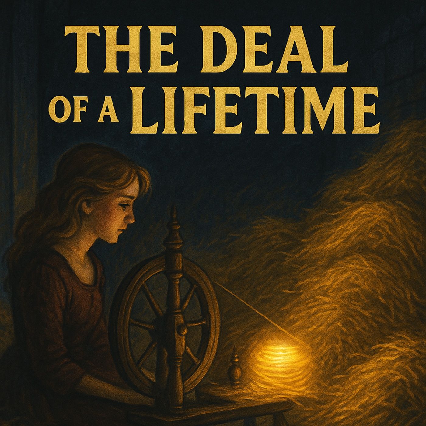 Rumpelstiltskin: the tale of a desperate girl, a greedy king, and a mysterious bargain.