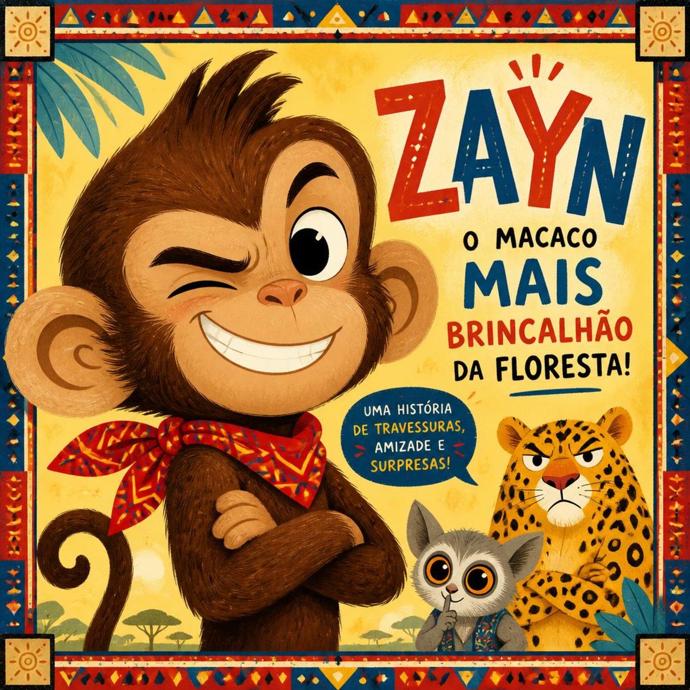 O Macaco Zayn e a Grande Pegadinha da Selva ｜ 【Fábula】 episode artwork