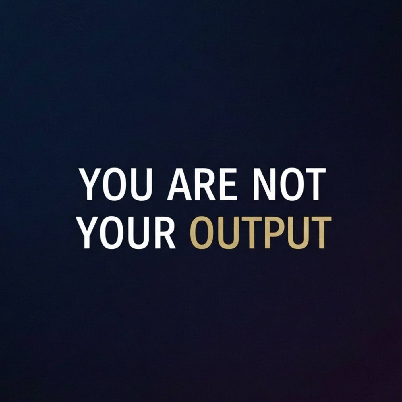 Episode 030: Who Are You Without Performance episode artwork