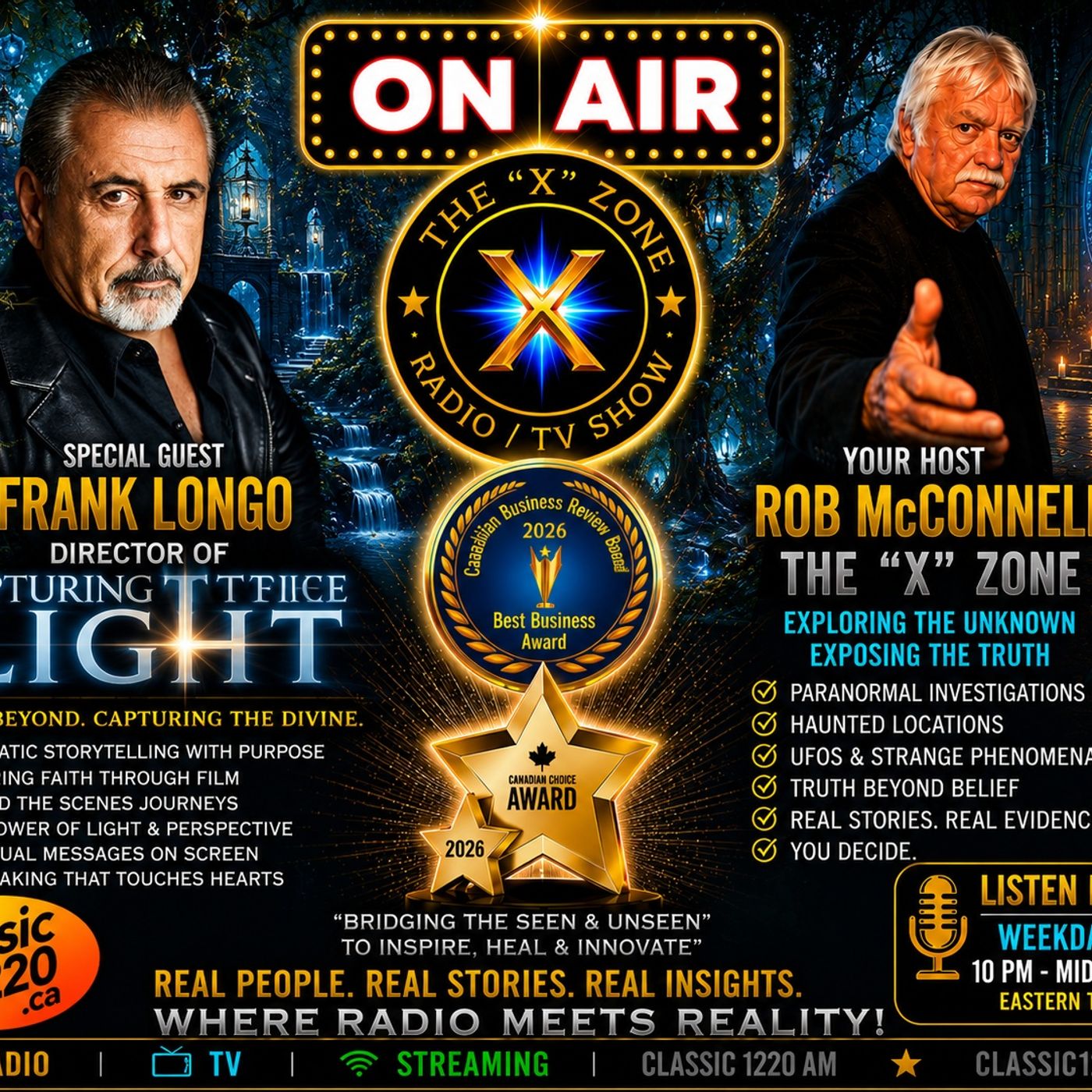 Rob McConnell Interviews - FRANK LONGO - Director of Captuing the Light episode artwork