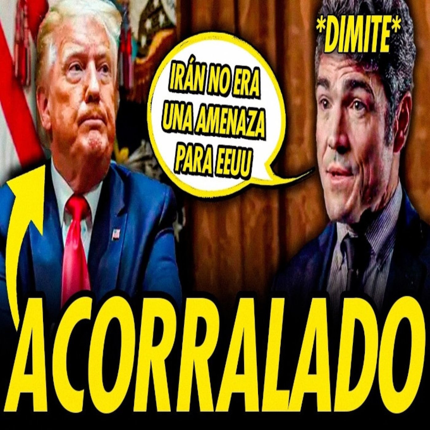 TRUMP ACORRALADO: DIMITE JEFE ANTITERRORISMO Y SEÑALA A ISRAEL Y A EEUU episode artwork