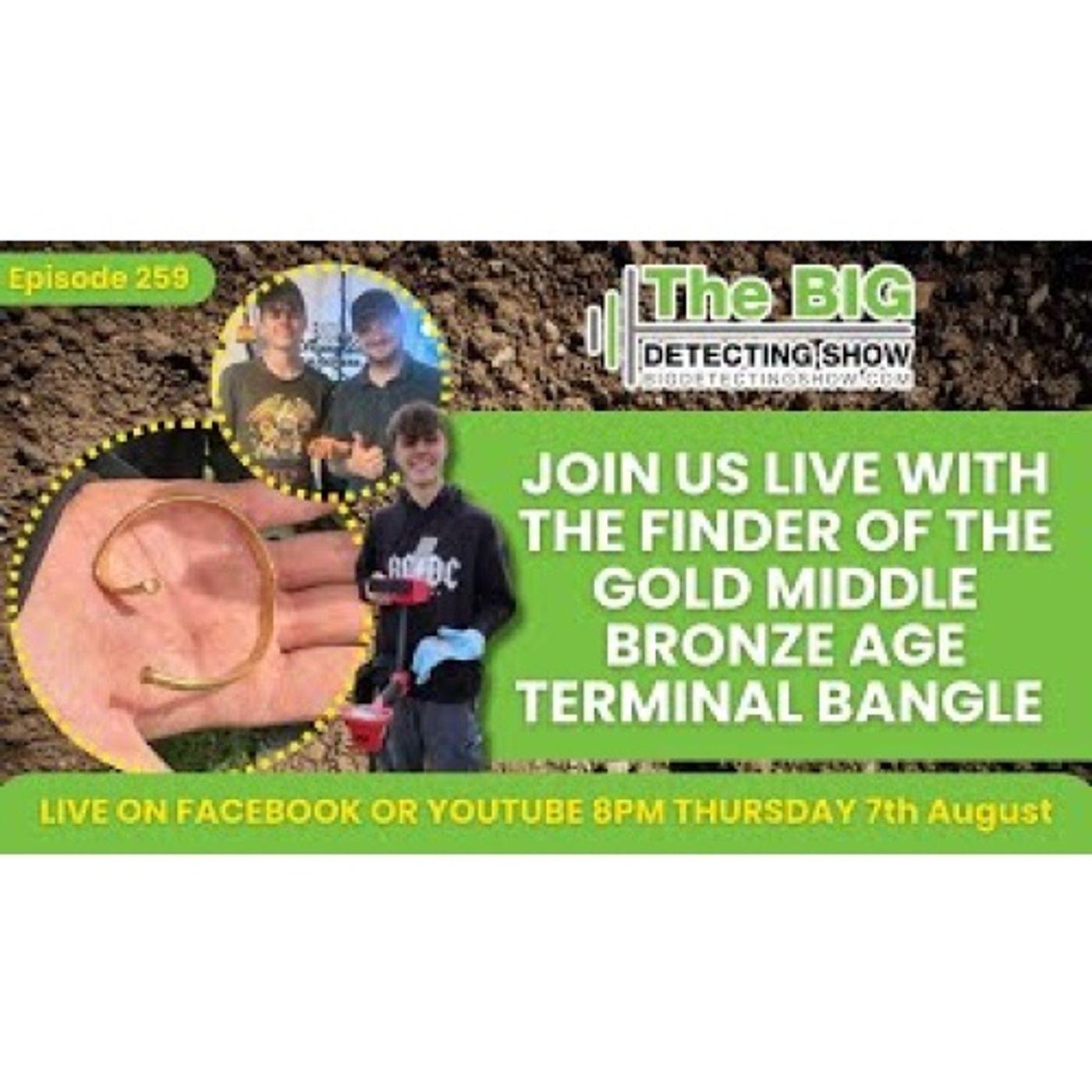 EPISODE 259 - FINDER OF THE GOLD TERMINAL BANGLE episode artwork