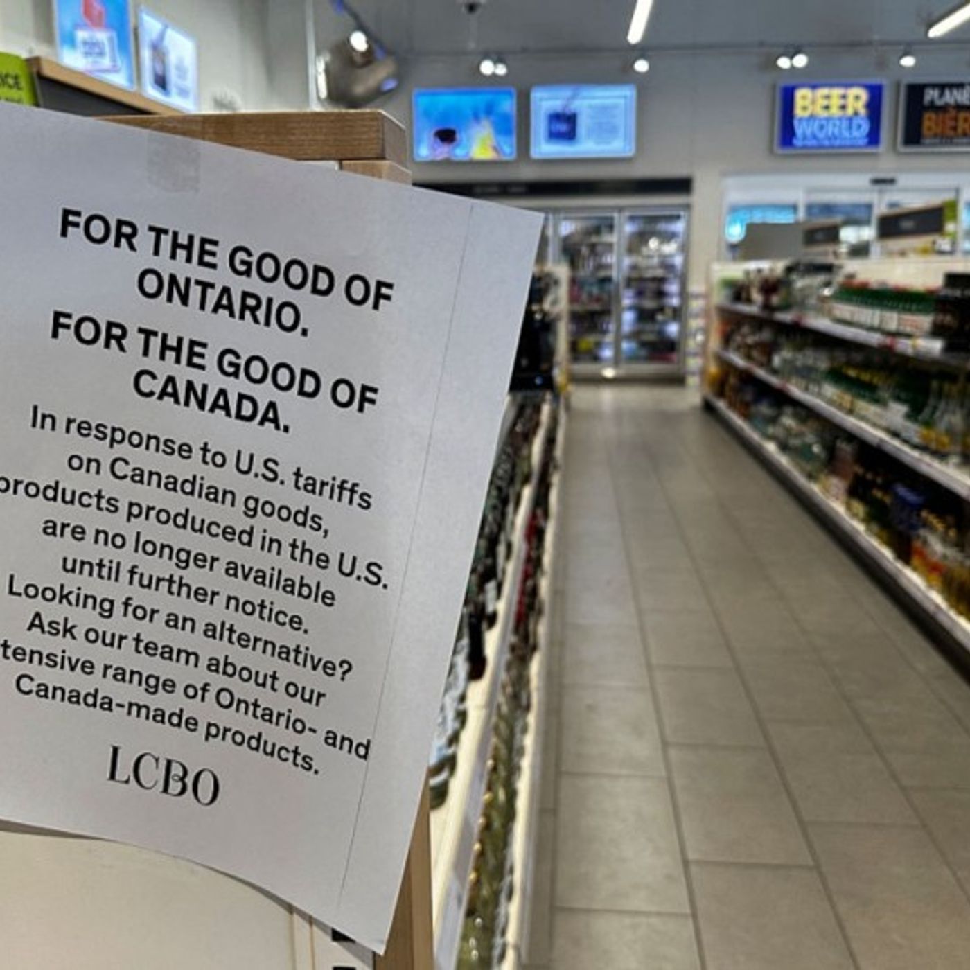 Canada prepared to end U.S. alcohol bans in bid for tariff relief