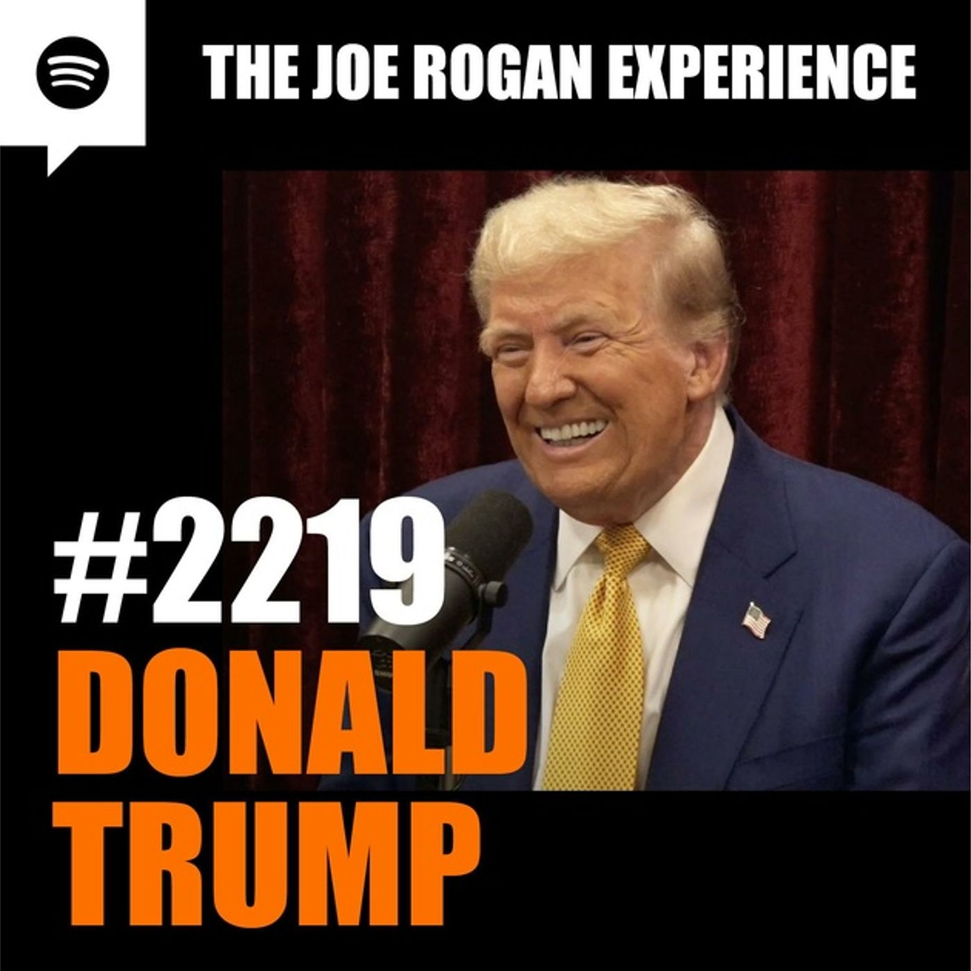 Joe Rogan Experience _2219 - Donald Trump(M4A_128K) episode artwork