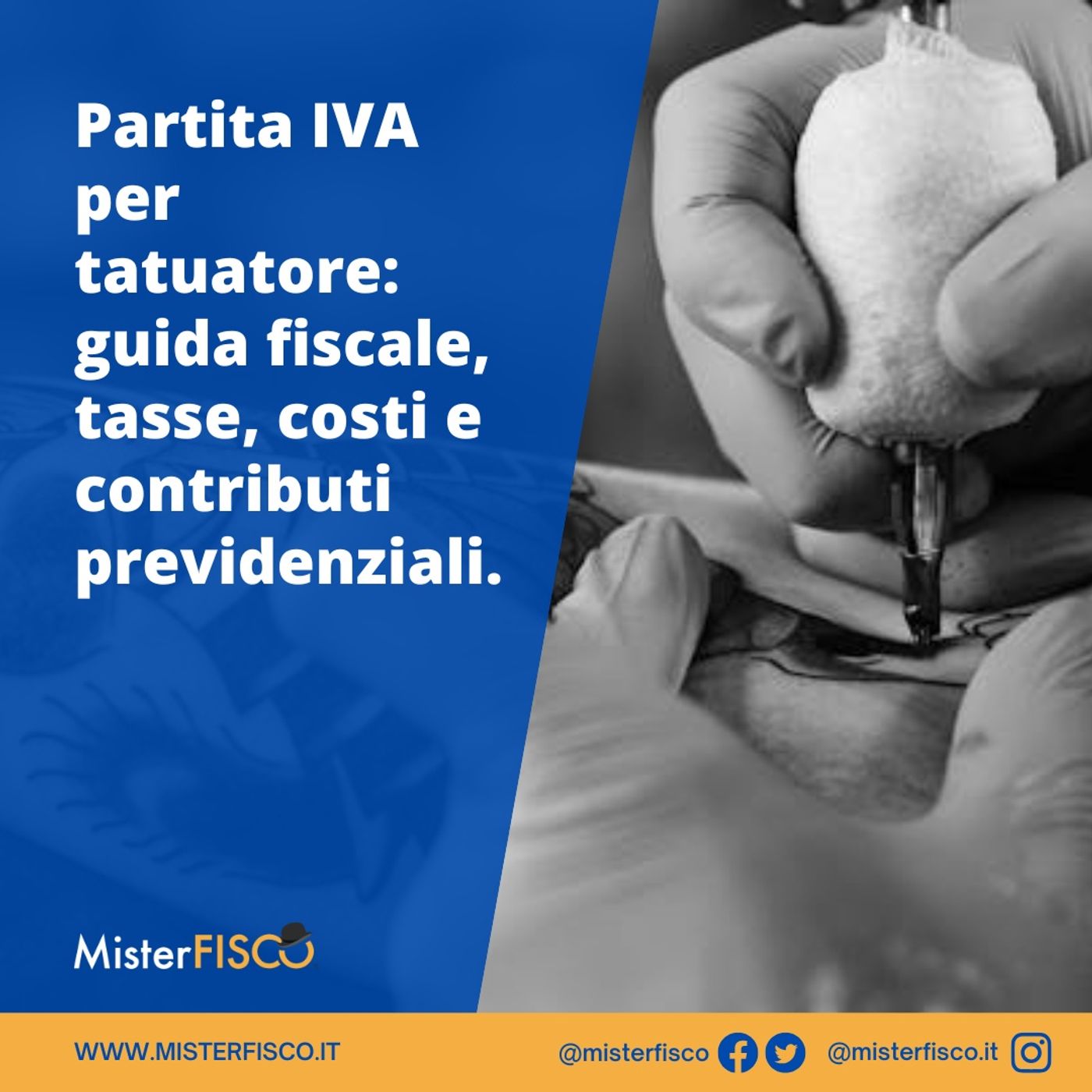 Partita IVA per tatuatore: guida fiscale, tasse, costi e contributi previdenziali episode artwork