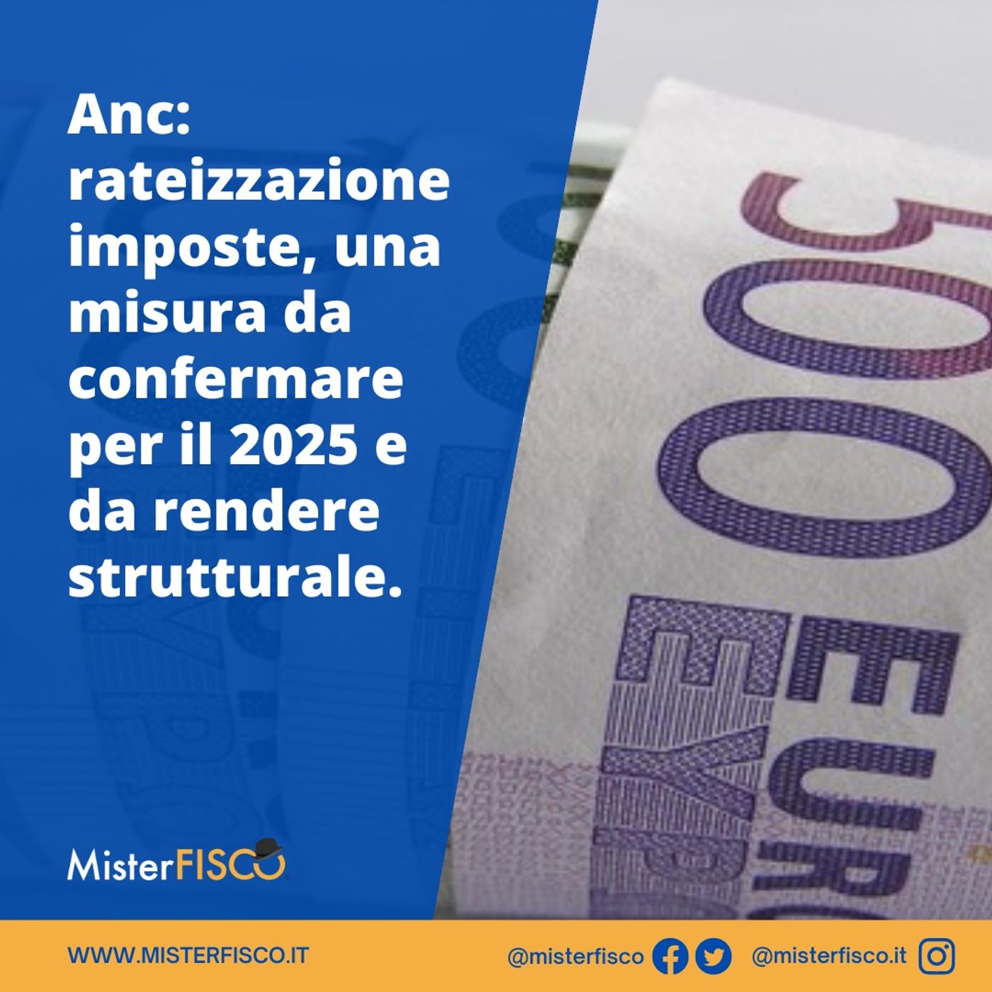 Anc: rateizzazione imposte, una misura da confermare per il 2025 e da rendere strutturale episode artwork
