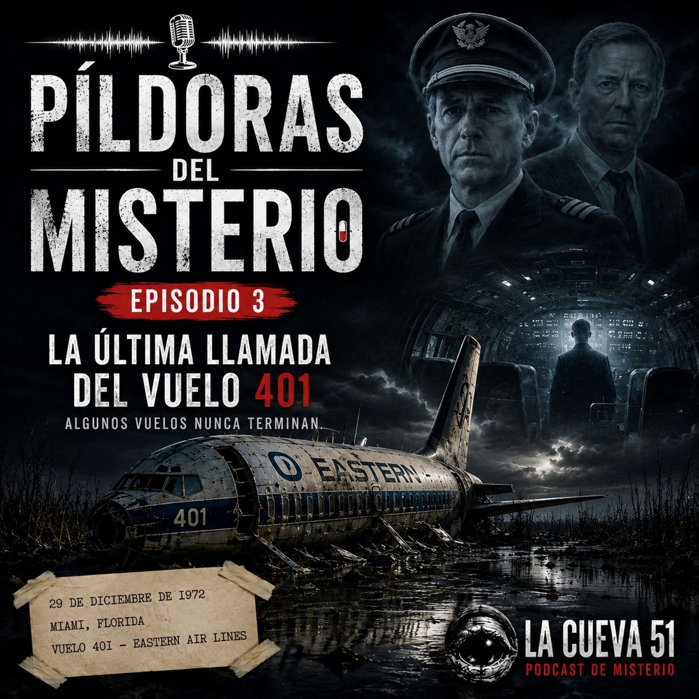 💊PÍLDORAS DEL MISTERIO #03 | Los fantasmas del vuelo 401 episode artwork