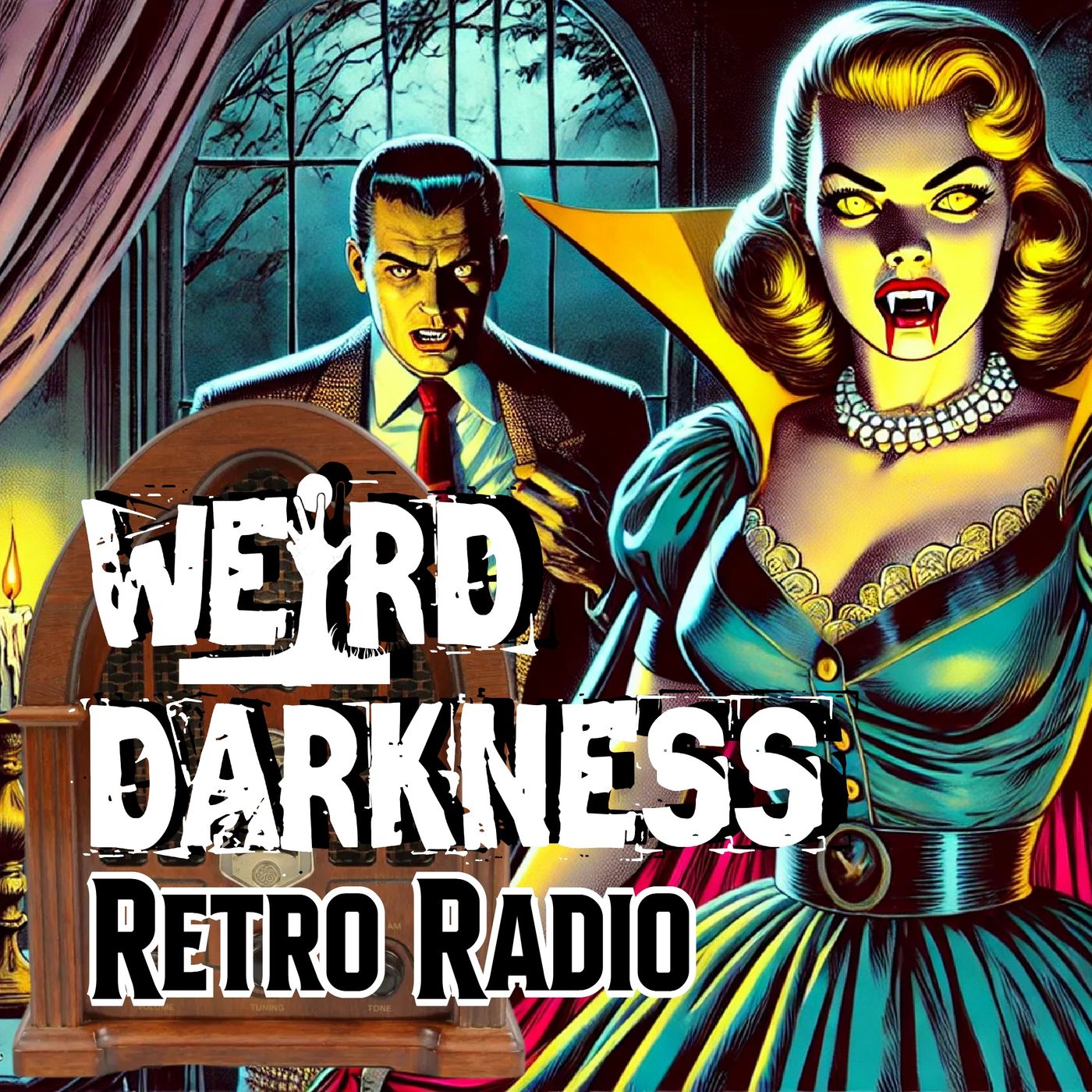 Is His WIFE a VAMPIRE? He Follows to Where “THE VAMPIRE SLEEPS!” #RetroRadio EP0317 #WeirdDarkness - podcast episode cover