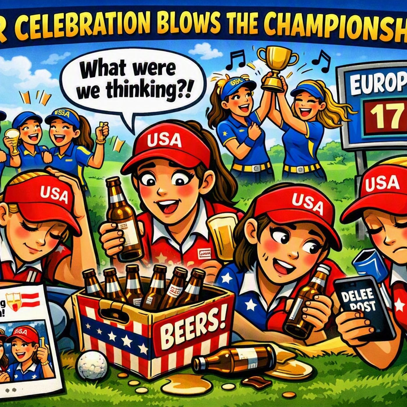Did a case of beer cost the Americans a championship?