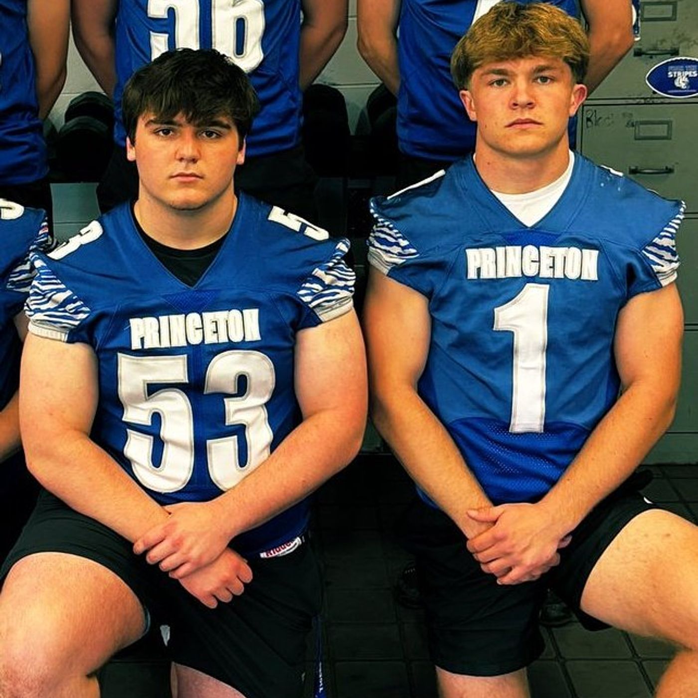 Princeton’s Casey Etheridge, Rhett Pearson receive IHSFCA All-State recognition