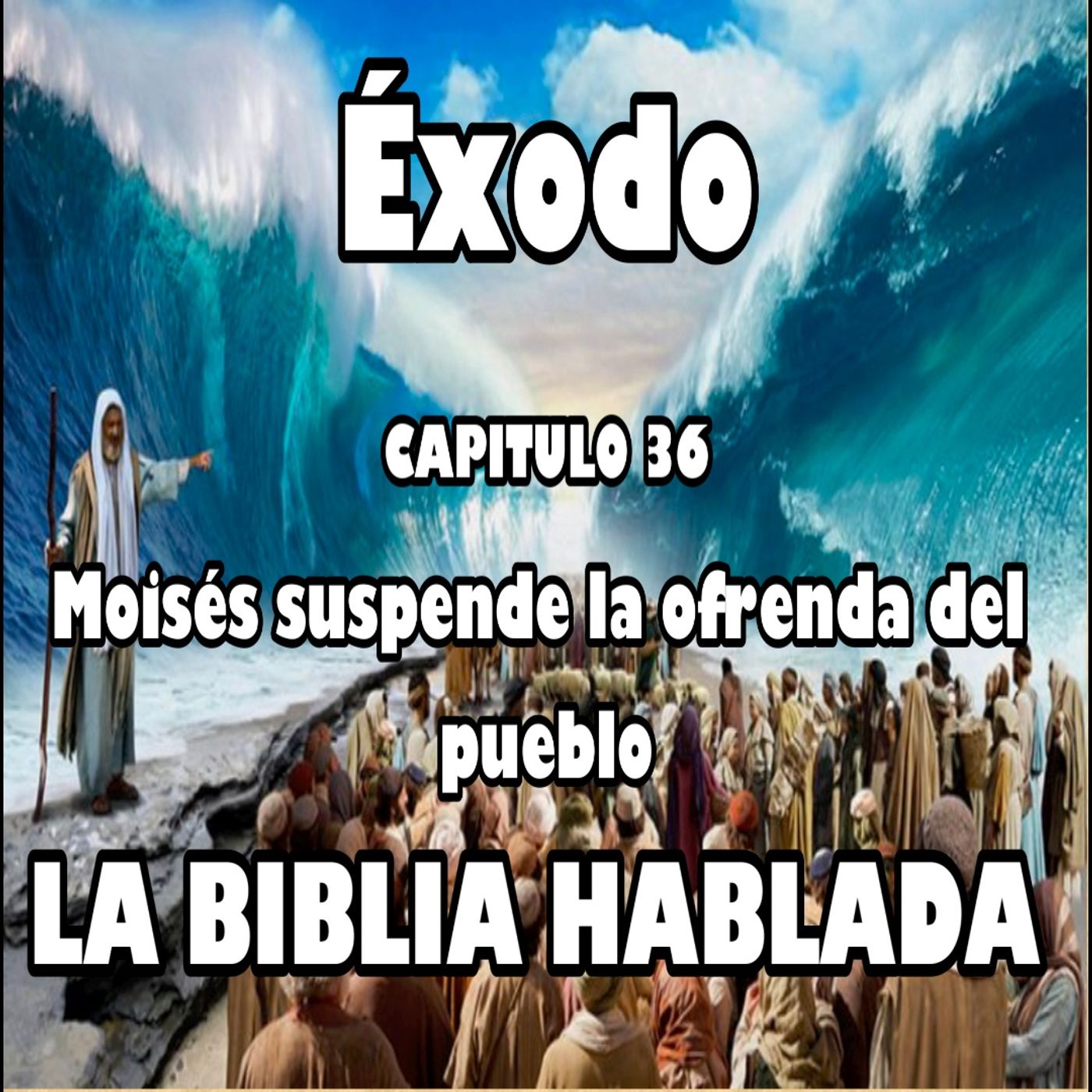 Éxodo Capitulo 36. Moisés suspende la ofrenda del pueblo episode artwork