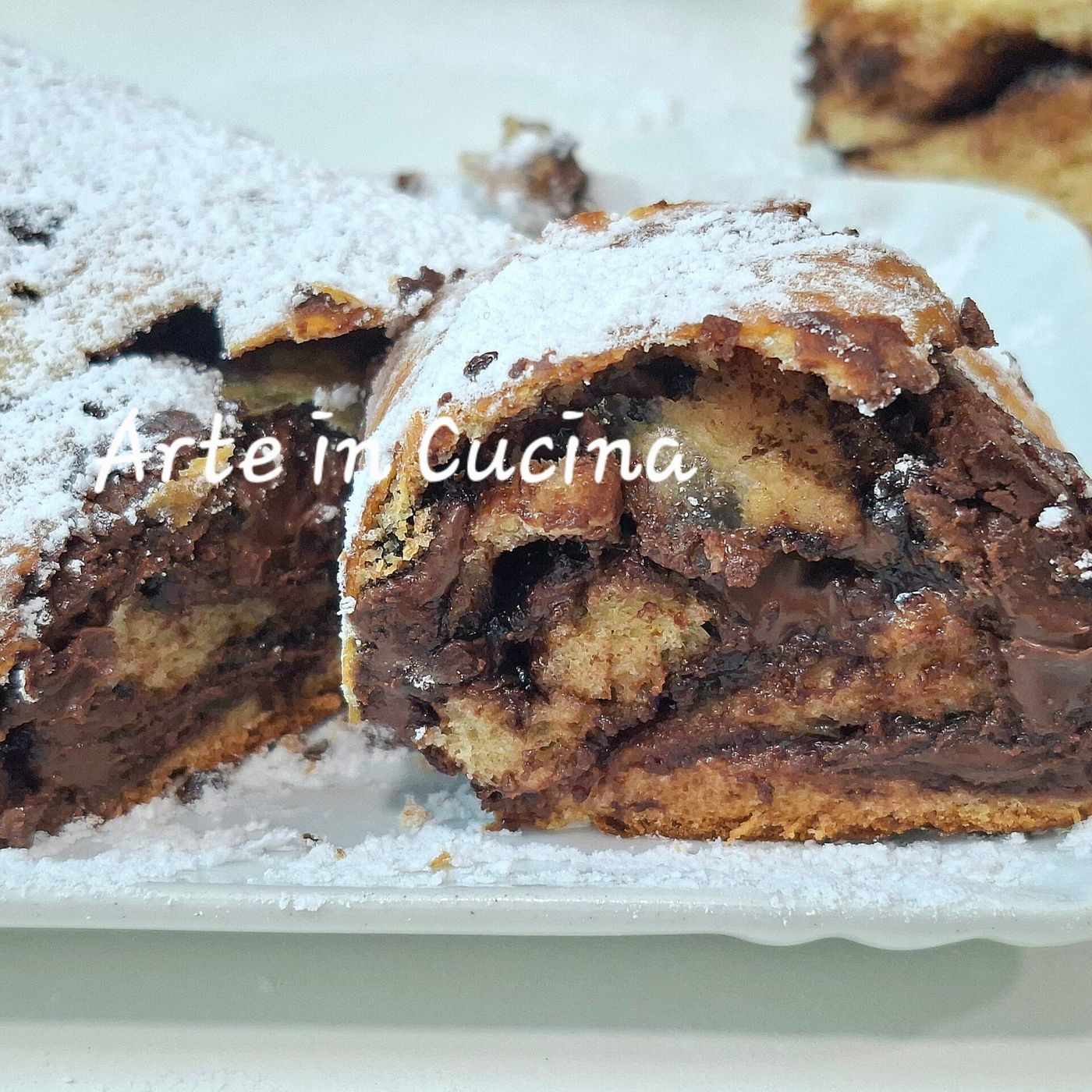 Rotolo brioche alla nutella sofficissimo e goloso