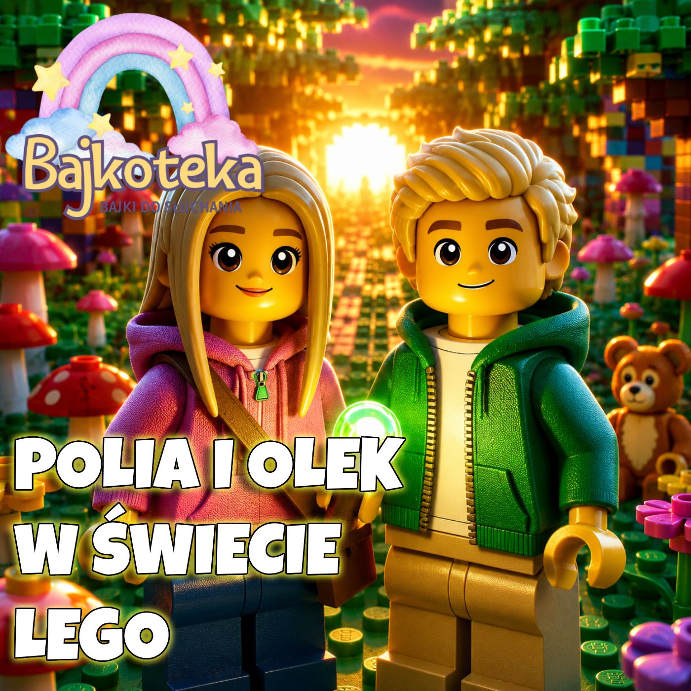 Pola i Olek w Niezwykłej Przygody Lego! 🌟 Bajka Do Słuchania Dla Dzieci