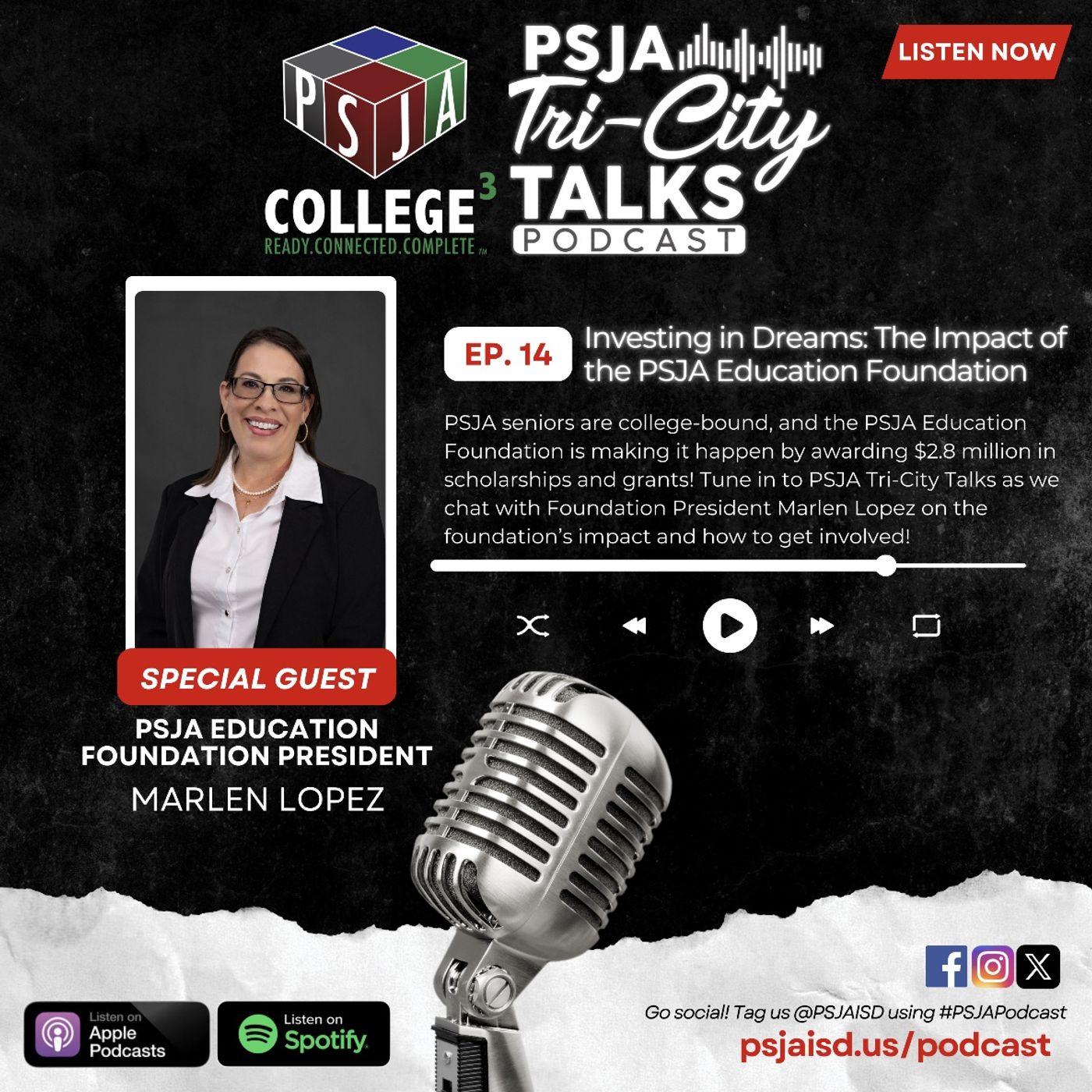 PSJA Tri-City Talks Podcast