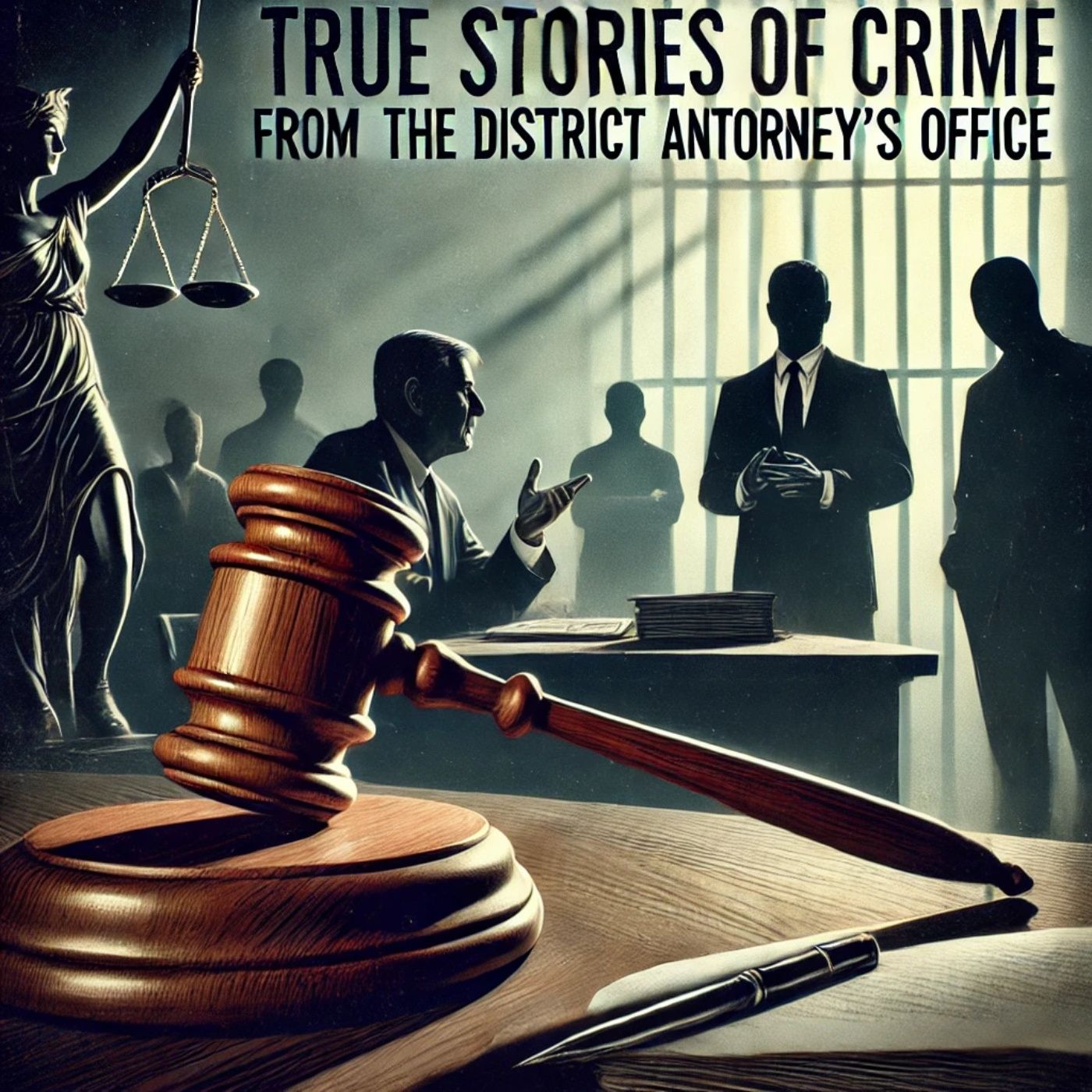 True Stories of Crime from The District Attorney's Office podcast artwork