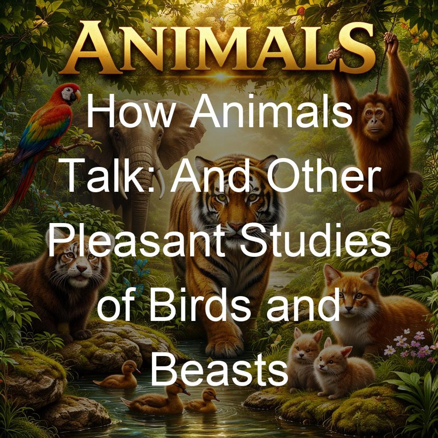 How Animals Talk: And Other Pleasant Studies of Birds and Beasts