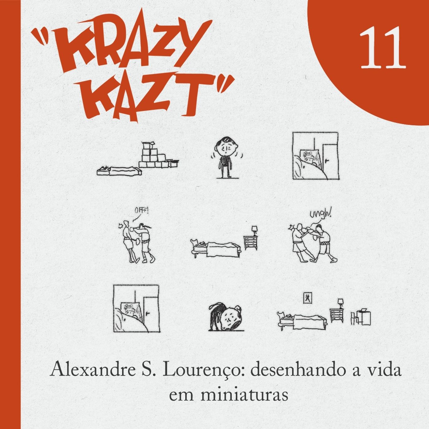 KK #11 – Alexandre S. Lourenço: desenhando a vida em miniaturas episode artwork