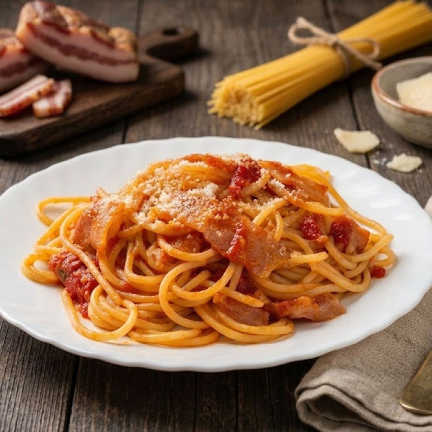 Spaghetti all’amatriciana episode artwork