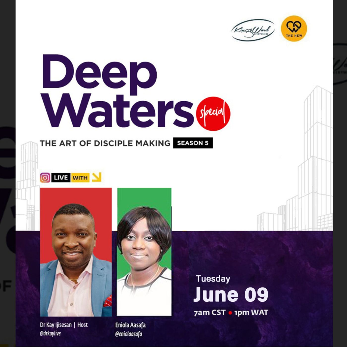 The Art of Disciple Making S5 E2 - Dr Kay Ijisesan with Eniola Aasafa episode artwork