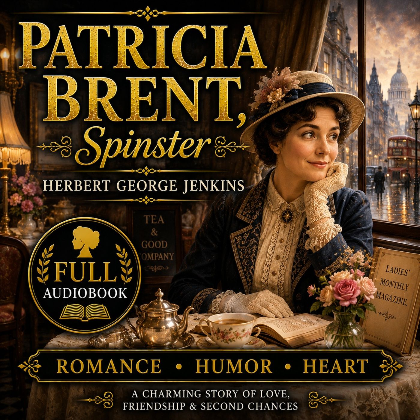 Patricia Brent, Spinster by Herbert George Jenkins | Full Audiobook 📖 A Charming British Romance & Comedy Classic