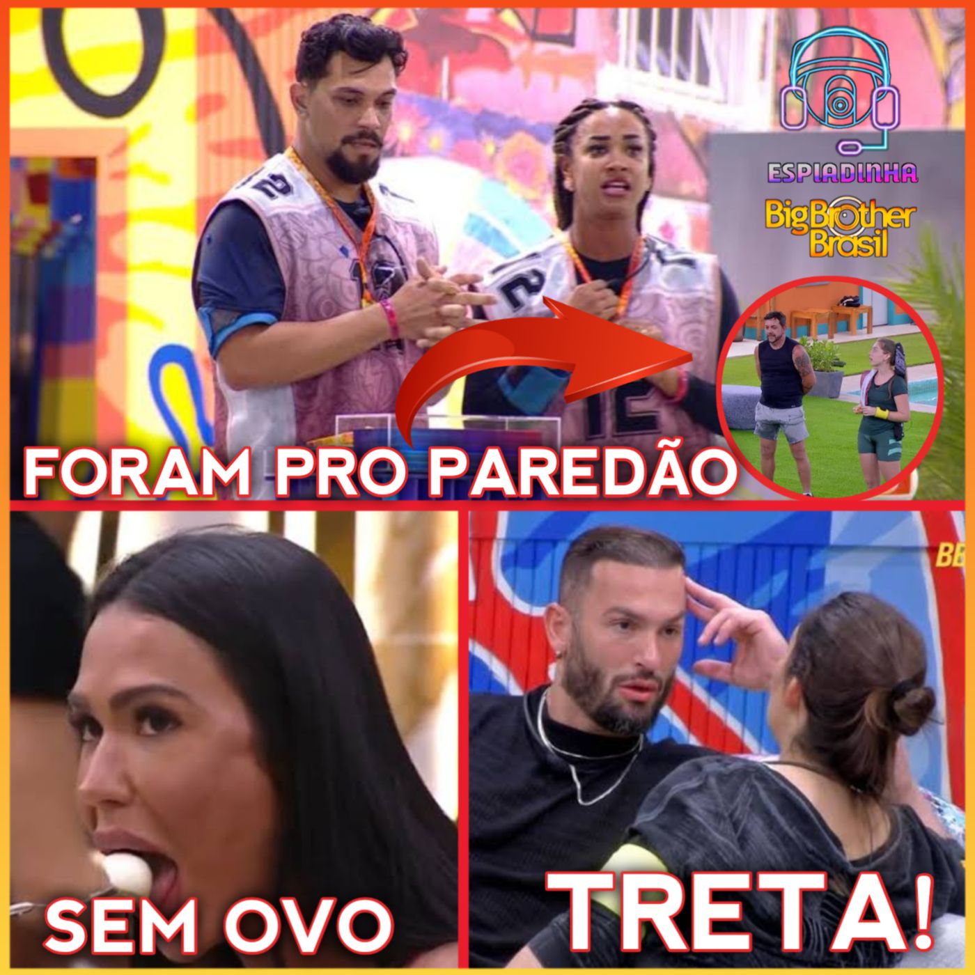 Aline e Vinicus manda Raissa e Edilberto para o PAREDÃO! + Gracyanne sem ovo! | BBB 25
